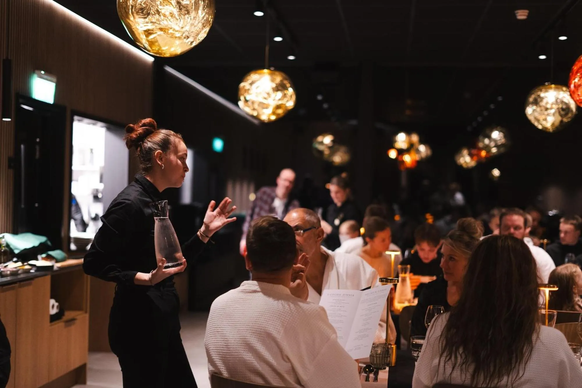 Restaurant/places to eat in Adults Only Invisible Forest Lodge & SPA