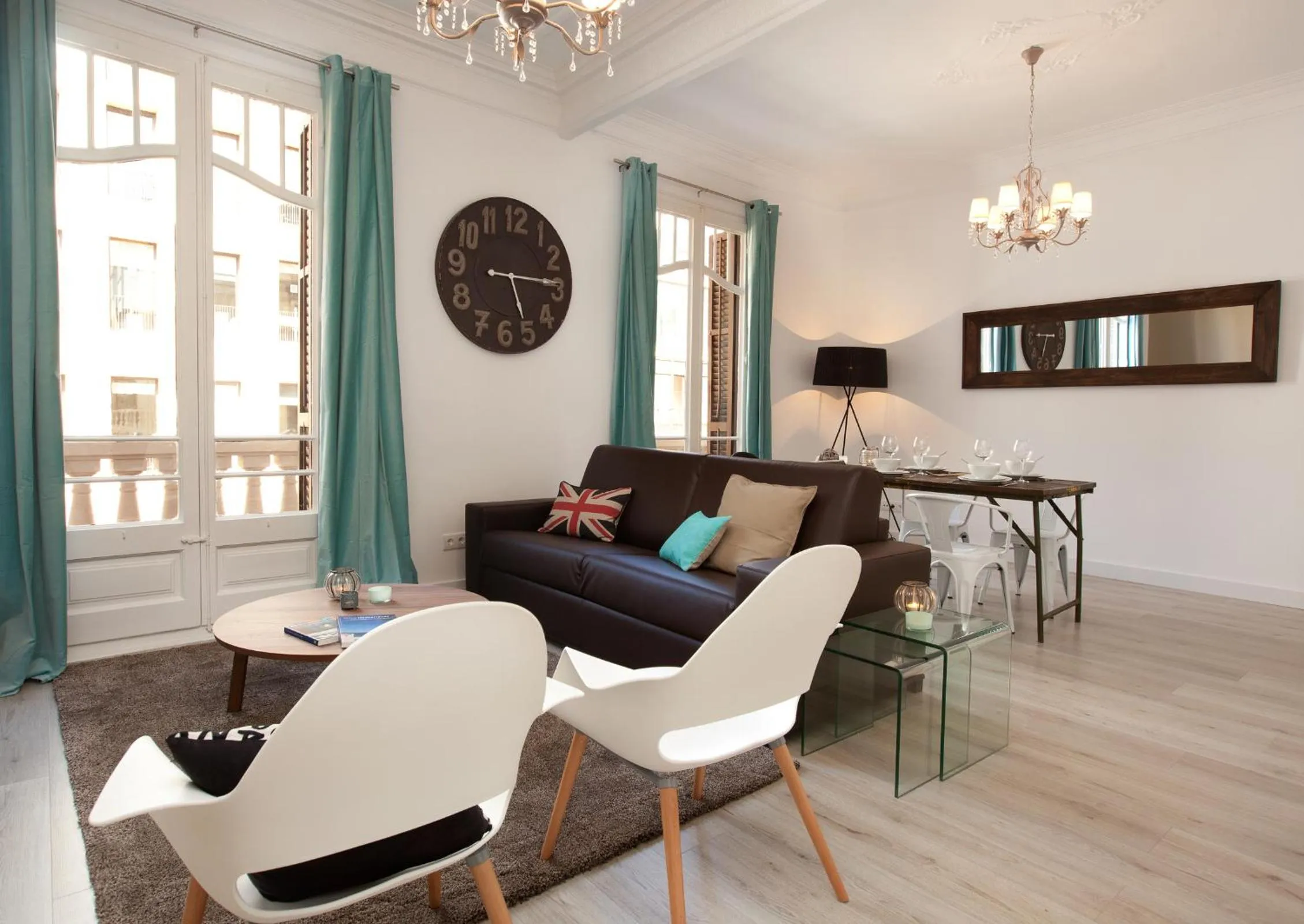 Living room in Click&Flat Seneca Suites