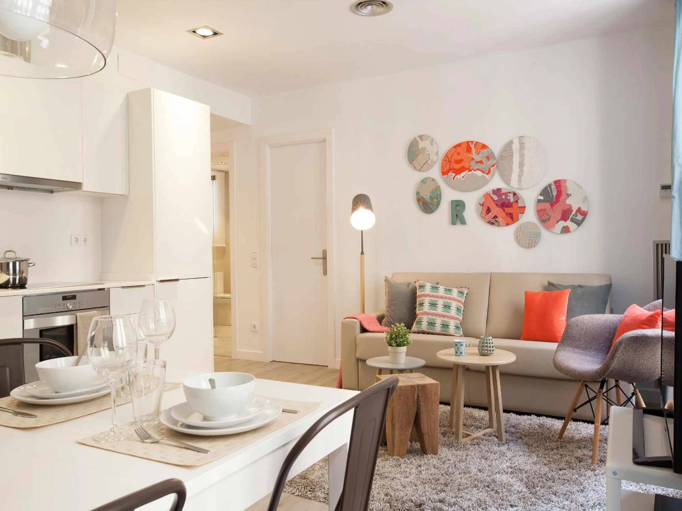 Kitchen or kitchenette in Click&Flat Seneca Suites