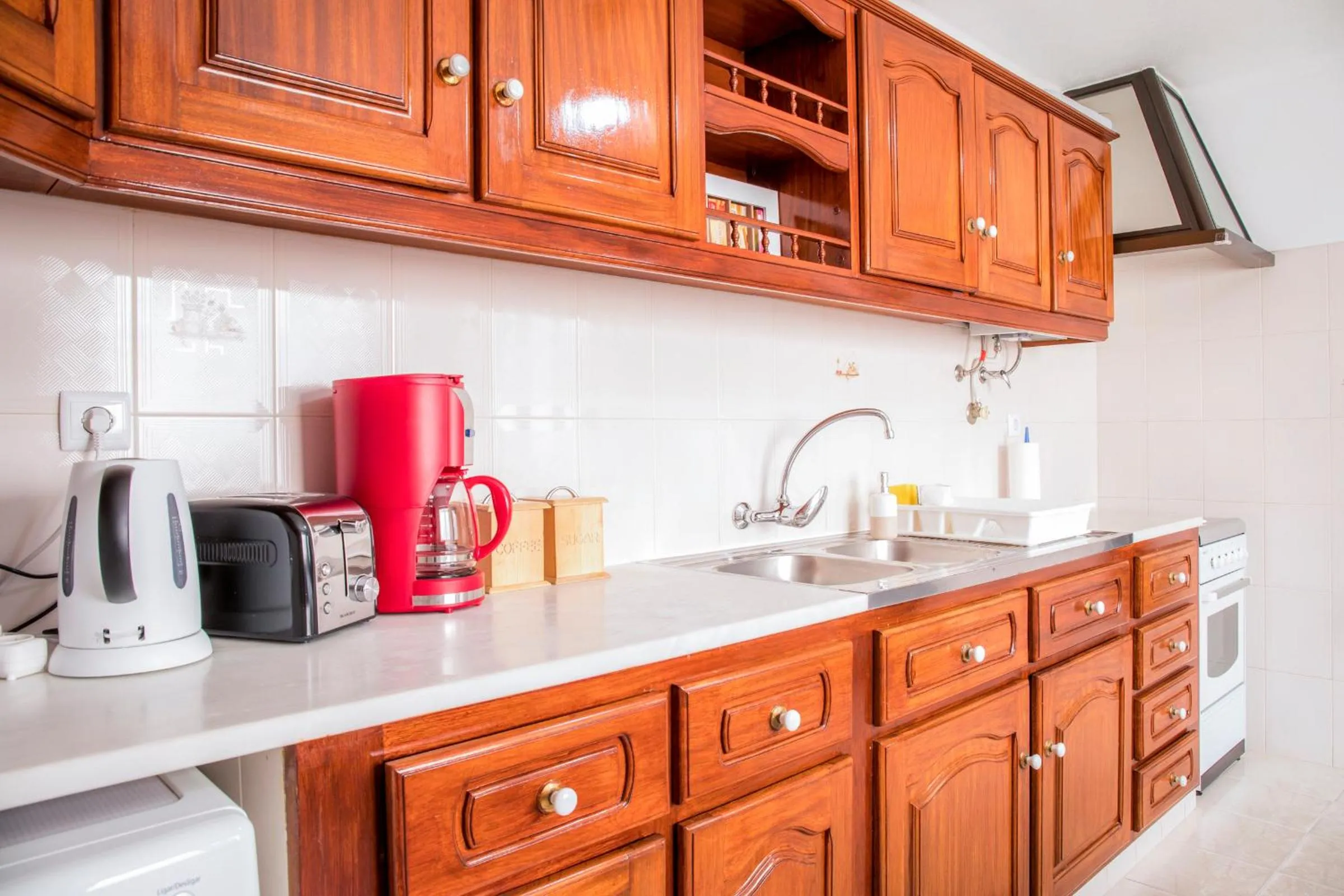 Communal kitchen in Blue Door Lagos
