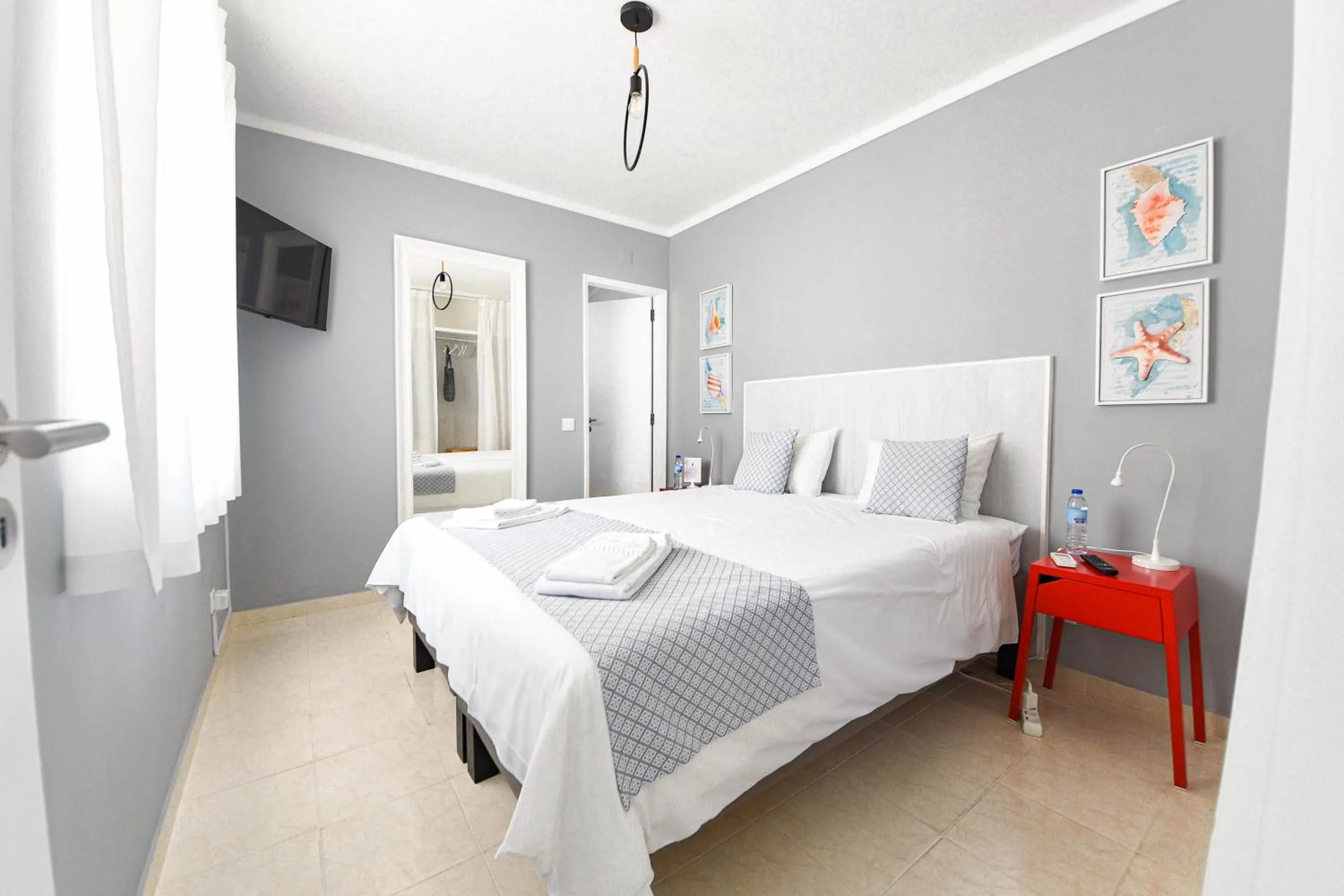 Bed in Blue Door Lagos