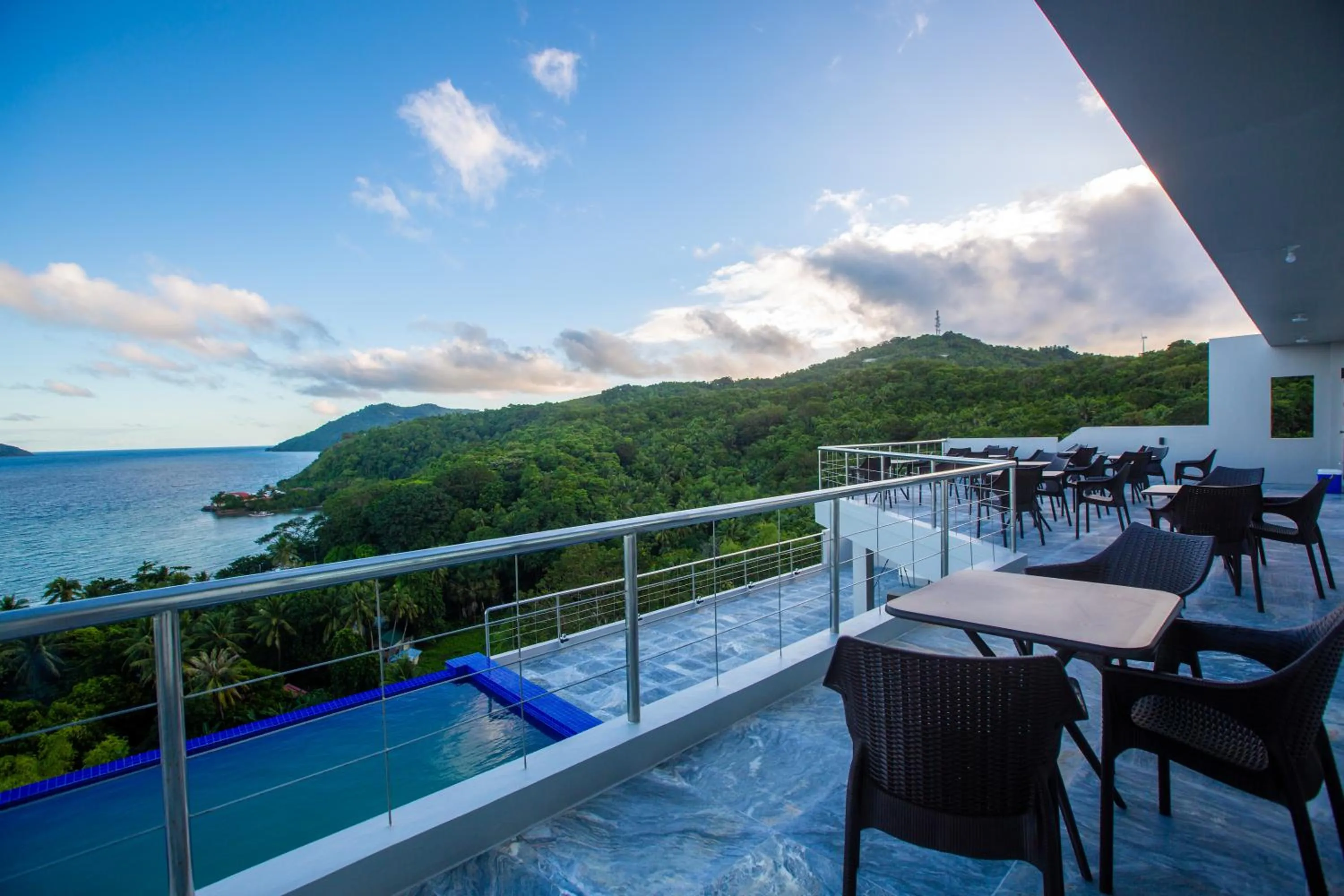Dining area in Horizon Hotel Romblon