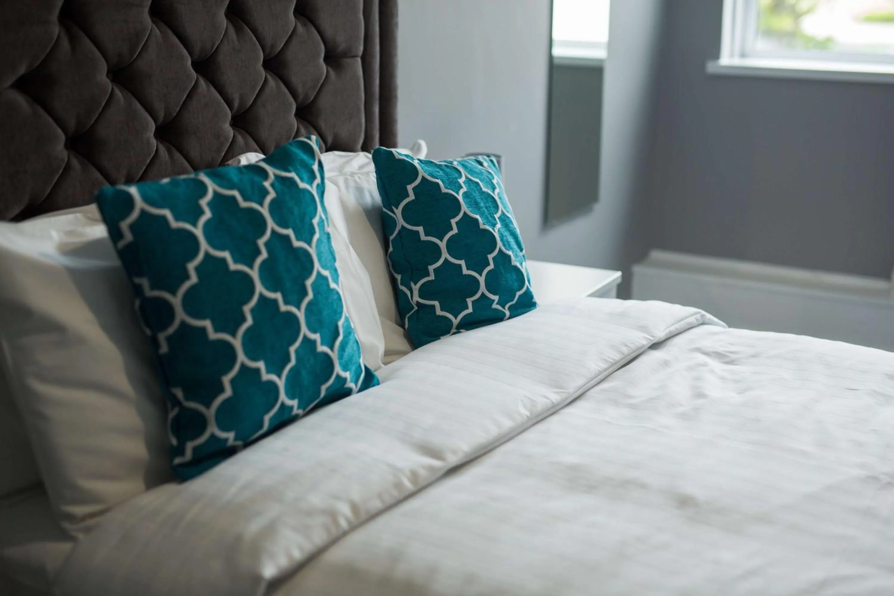 Bed in The Sea Hotel