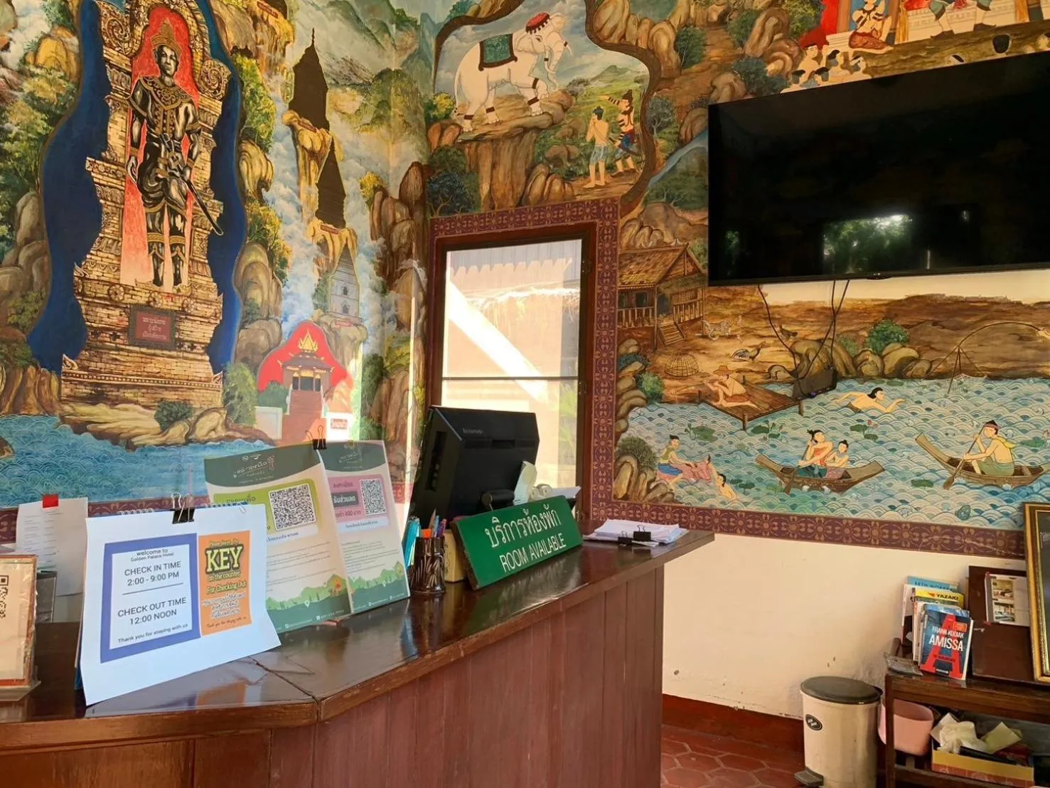 Lobby or reception in Golden Triangle Palace Hotel