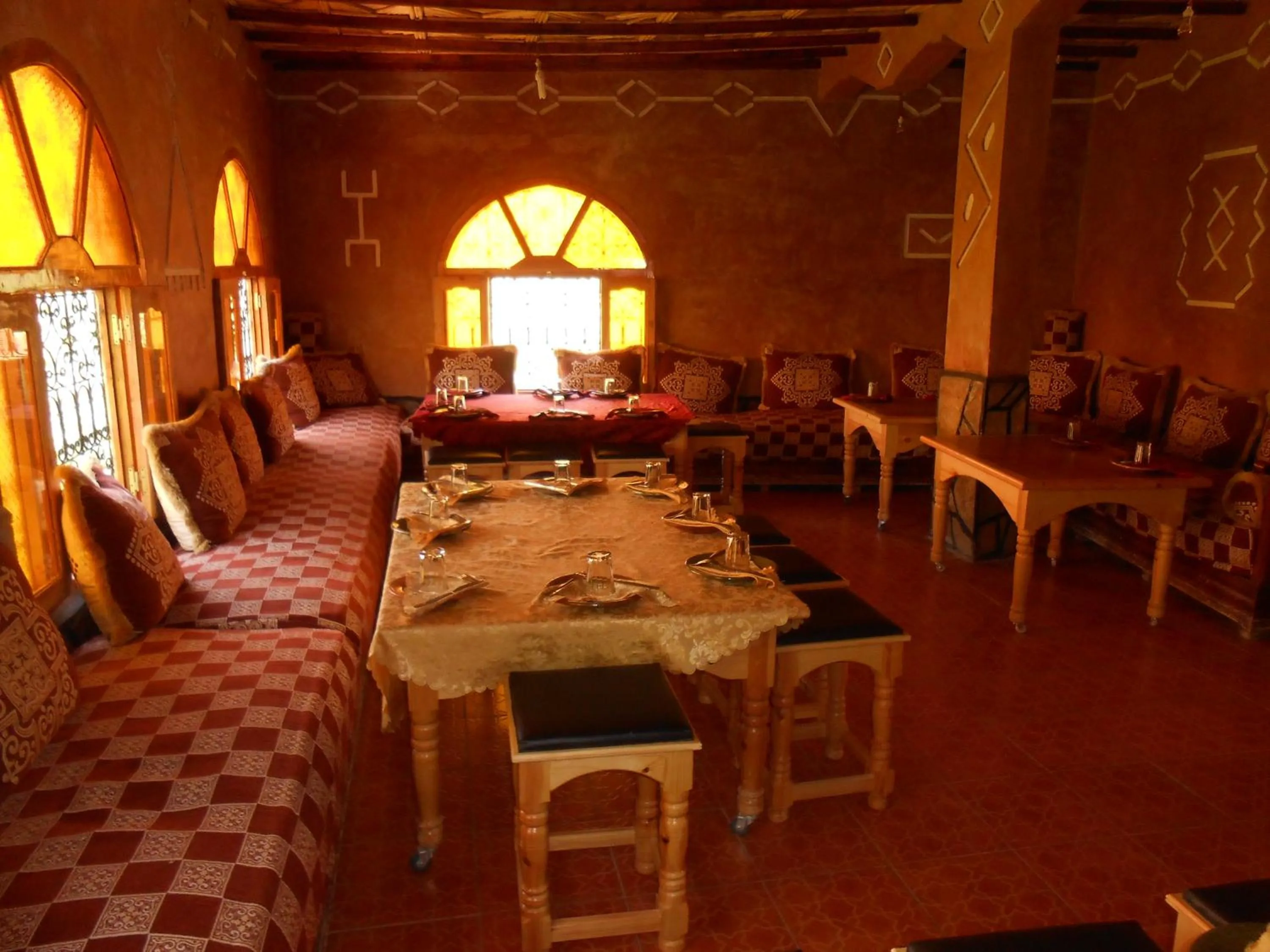 Restaurant/places to eat in La Petite Gorge, Hôtel & Restaurant Todra Gorge