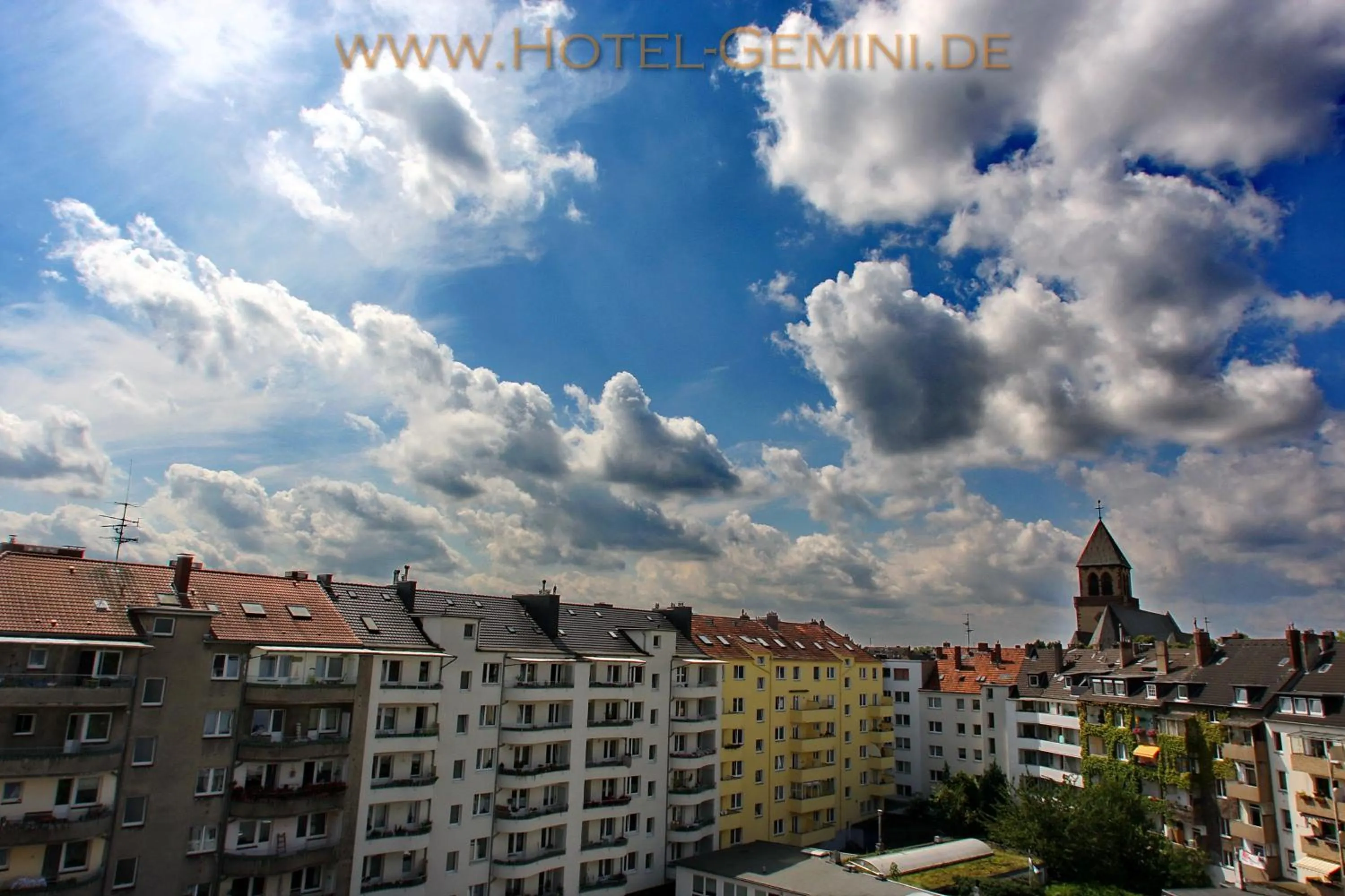 Bird's eye view in Hotel Gemini