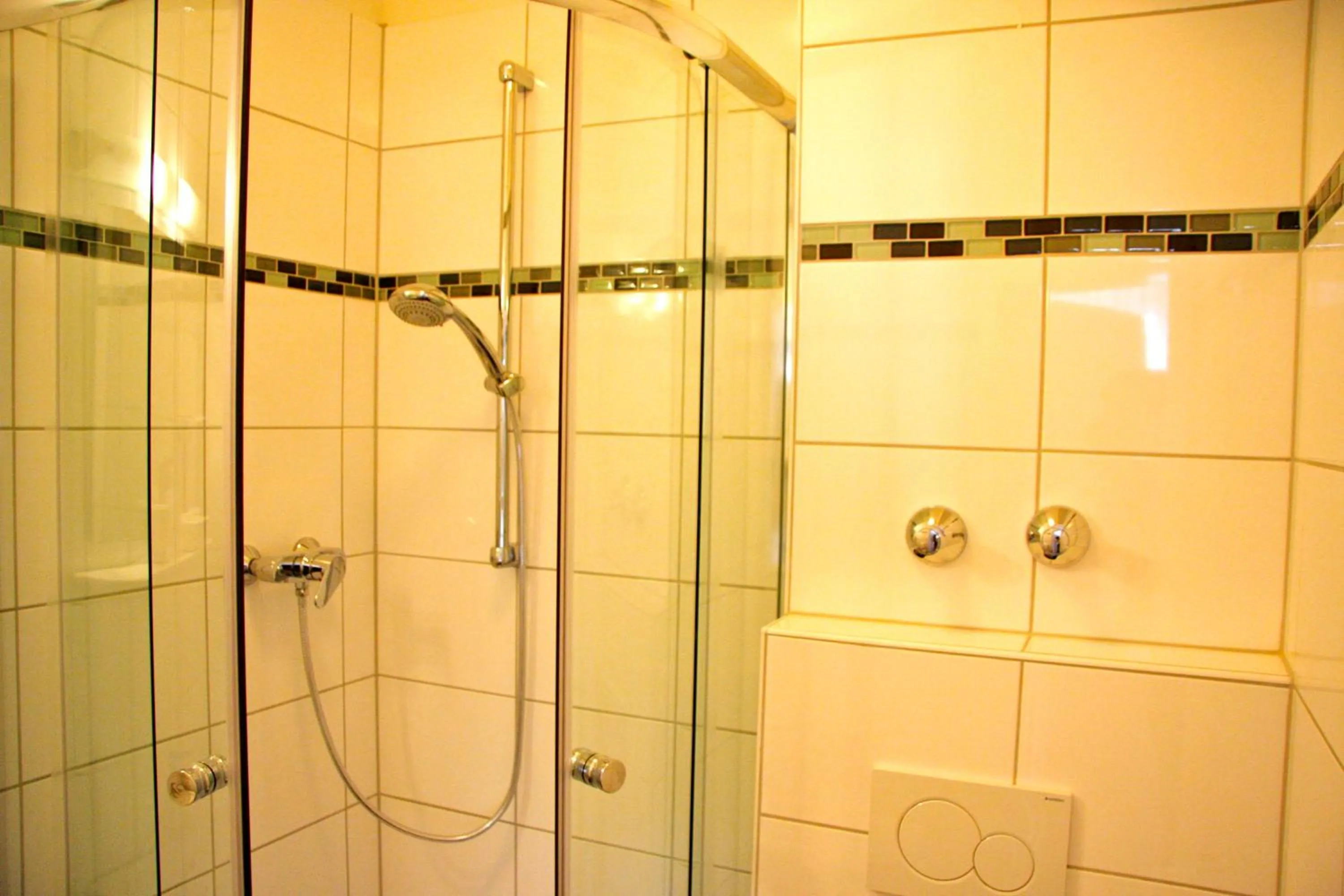 Shower in Hotel Gemini