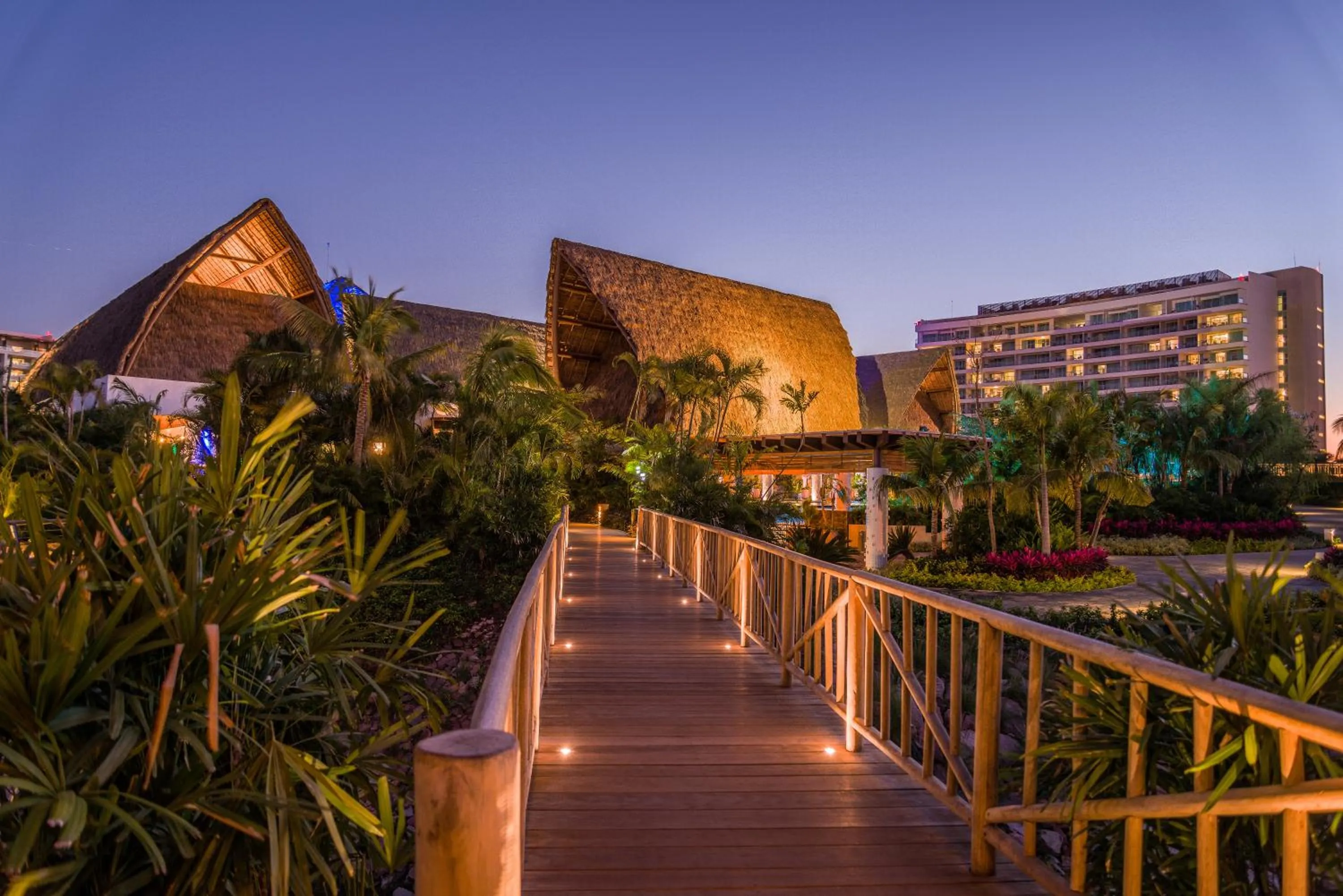 Garden in BON Hotel at VidantaWorld Nuevo Vallarta