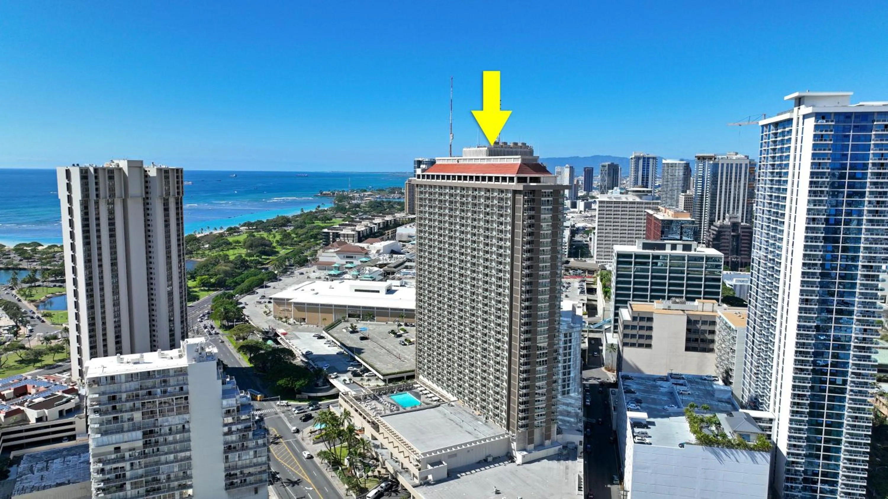 Ala Moana Hotel _ Ocean view with balcony