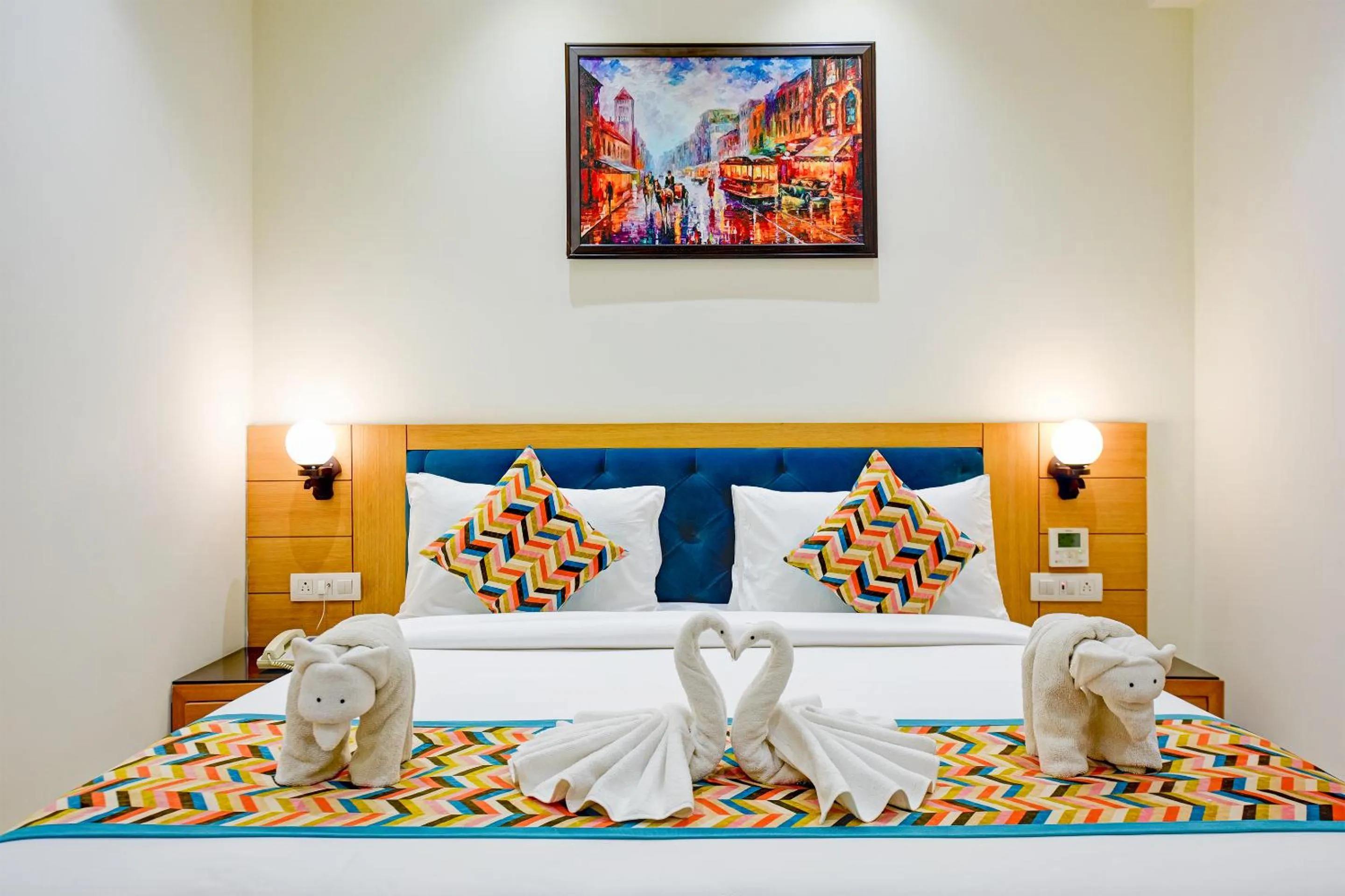 Bedroom, Bed in Classio Royale By iO Hotels Near Golden Temple