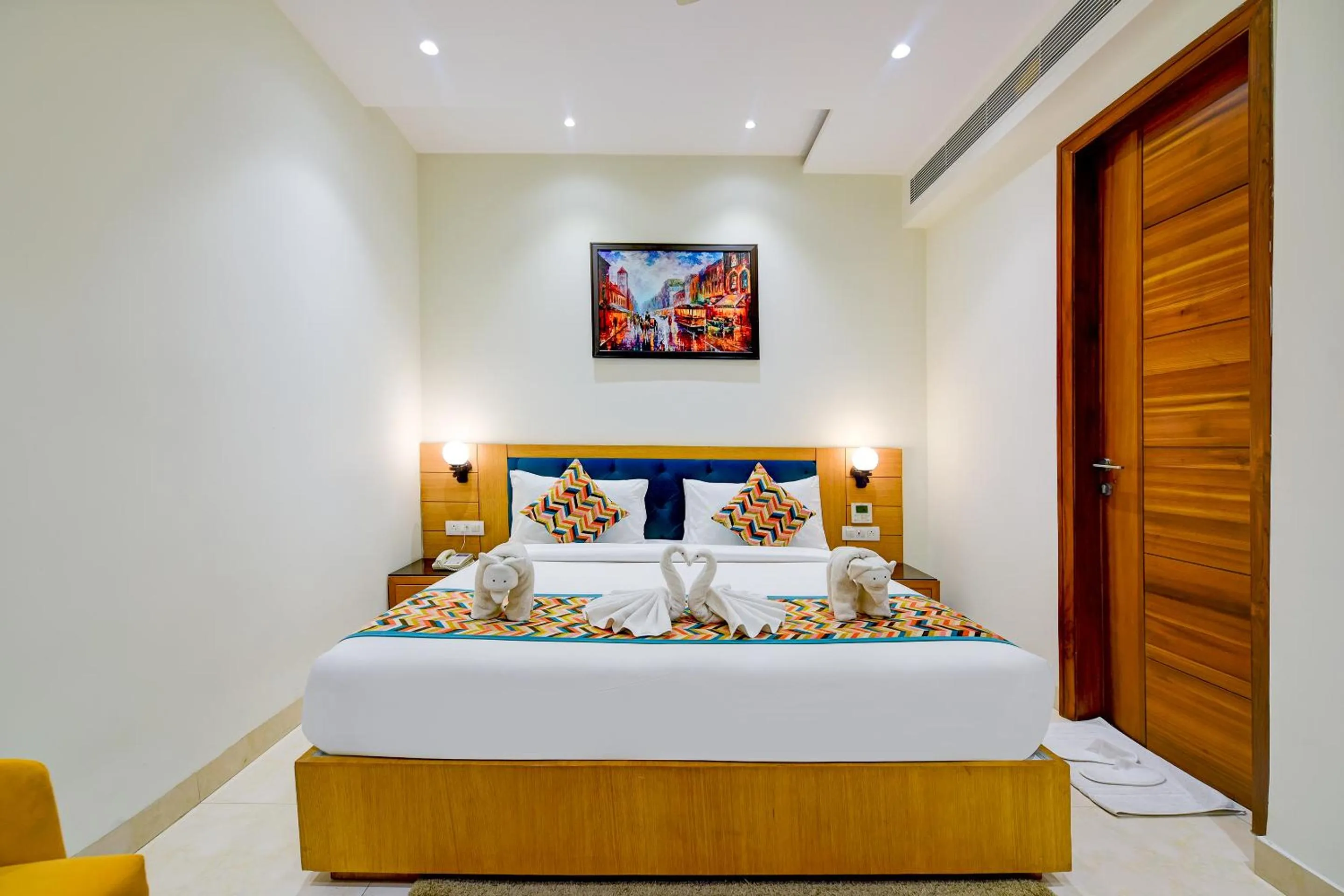 Bedroom, Bed in Classio Royale By iO Hotels Near Golden Temple