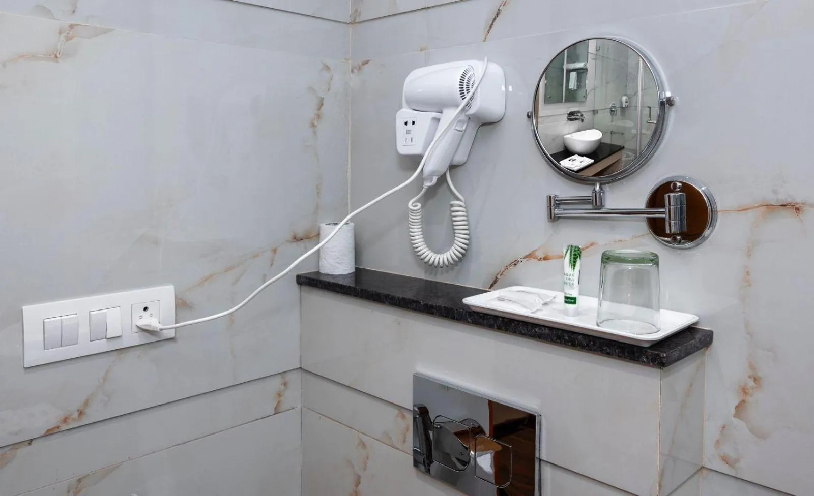 Bathroom in Classio Royale By iO Hotels Near Golden Temple