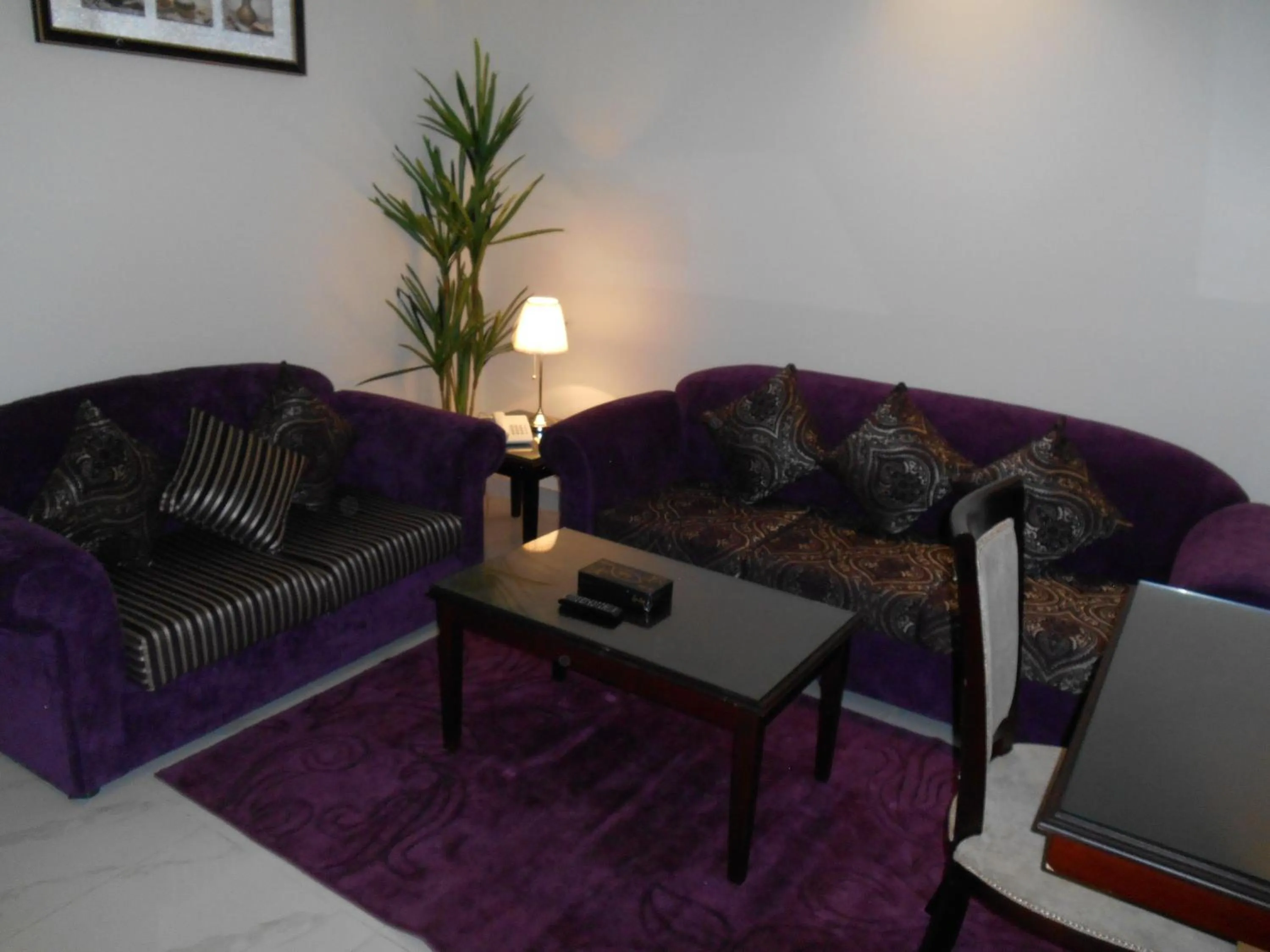 Living room in جلنار الشرق للشقق المخدومة