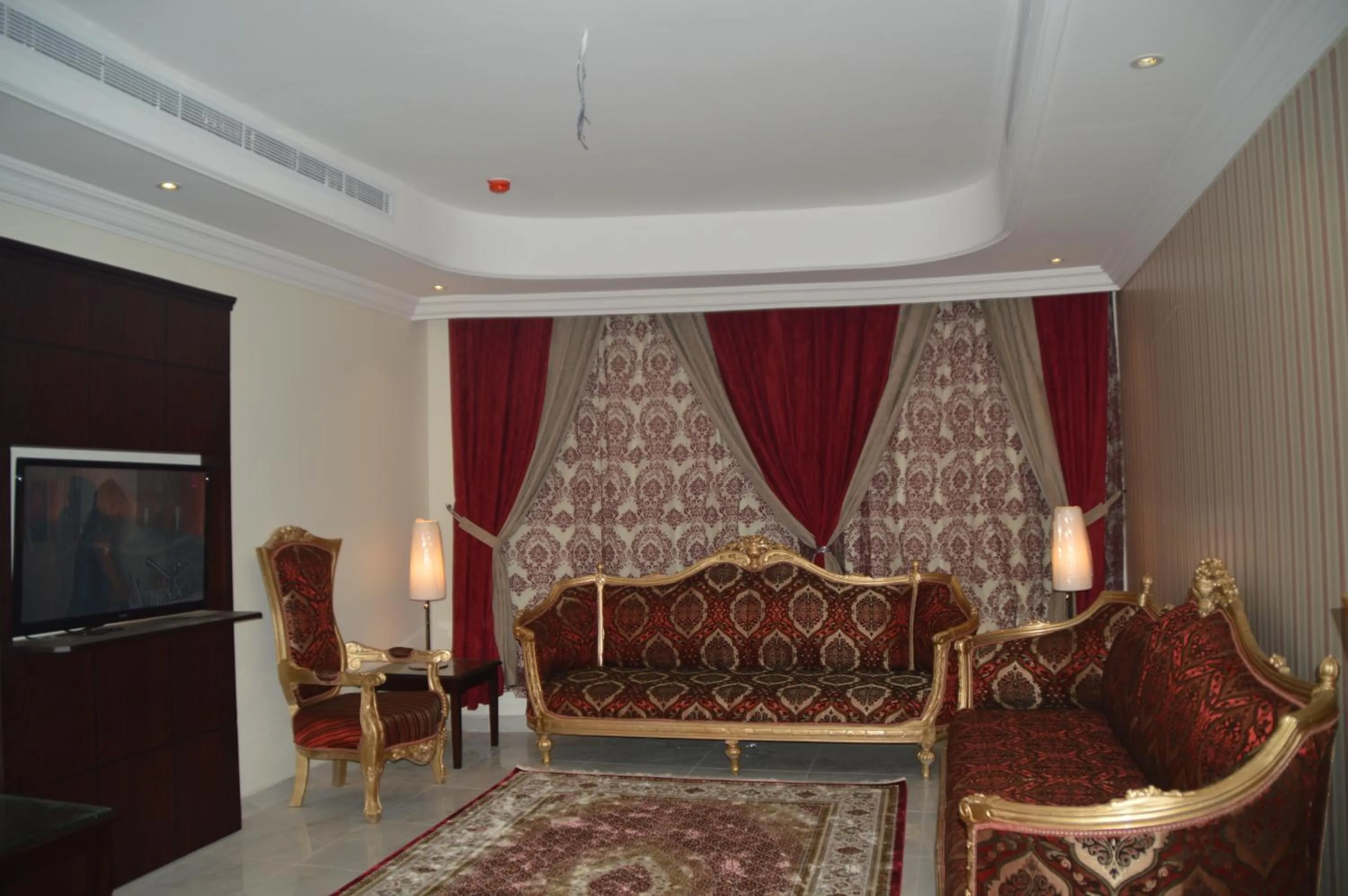 Seating area in جلنار الشرق للشقق المخدومة