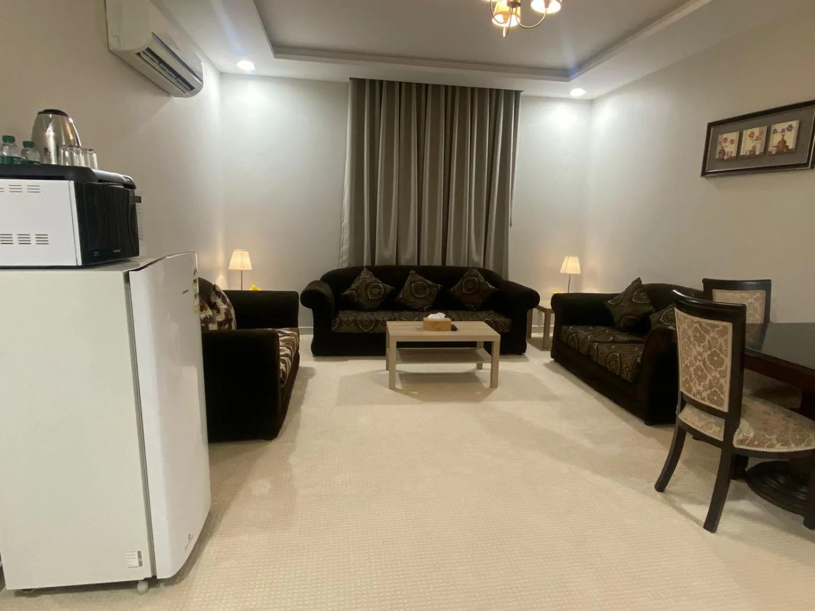 Living room in جلنار الشرق للشقق المخدومة