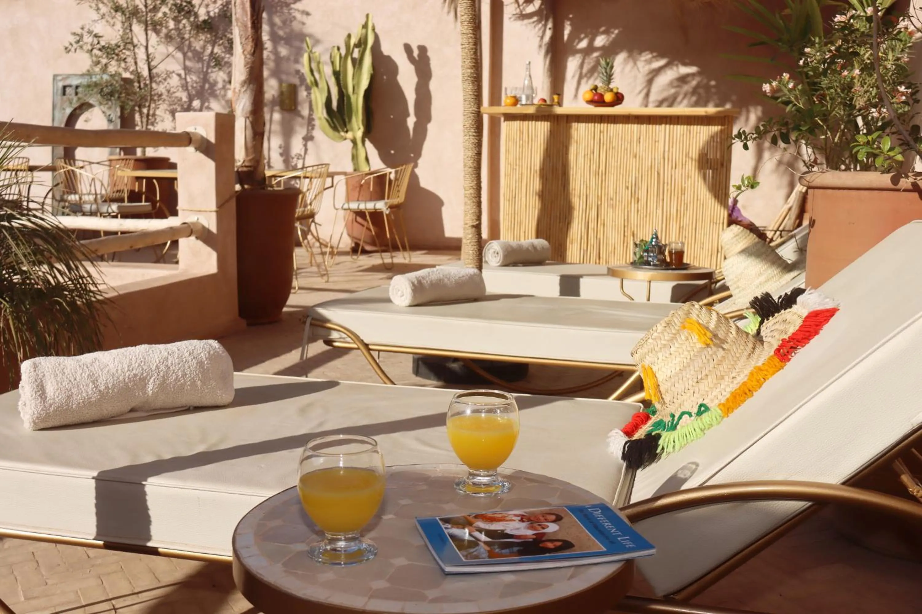 Patio in Riad Darchica