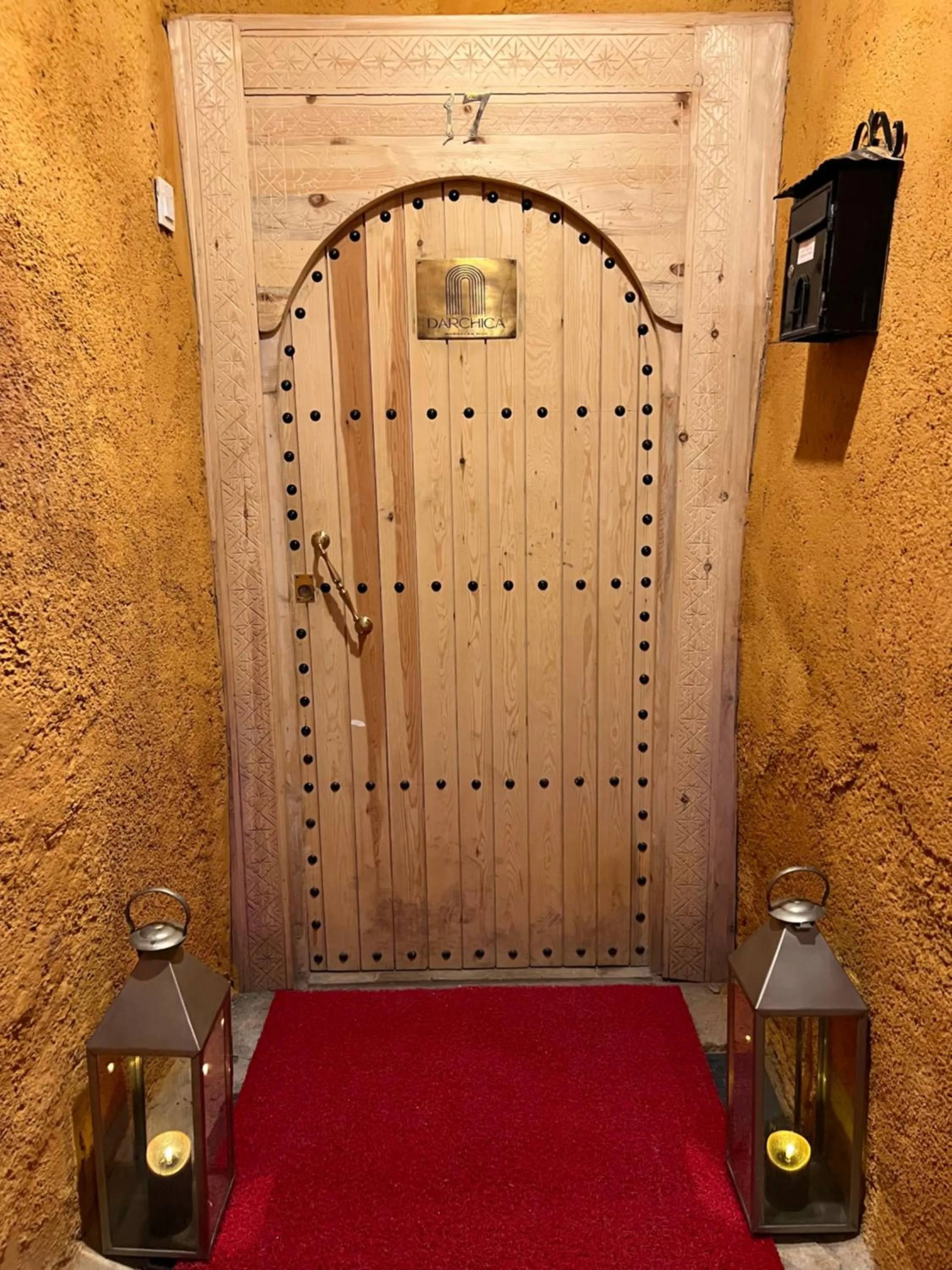 Facade/entrance in Riad Darchica