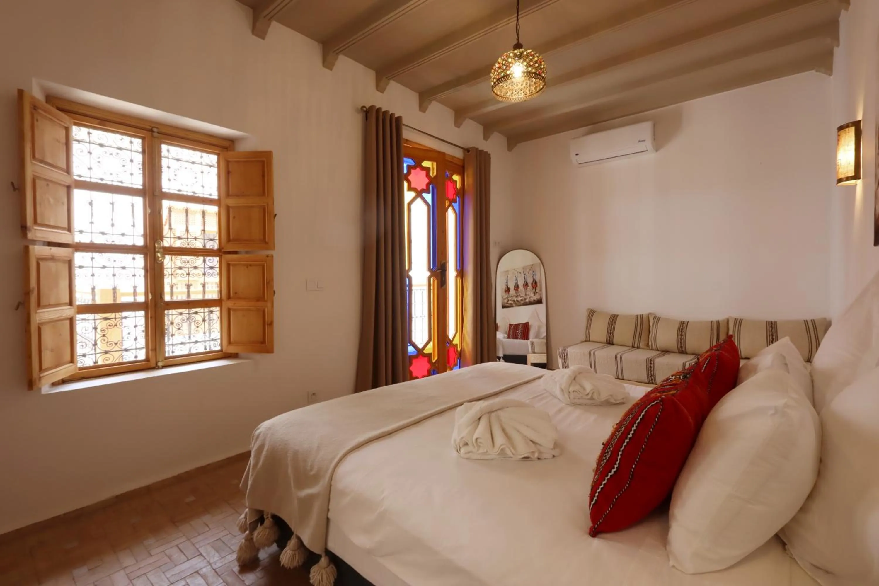 Bed in Riad Darchica