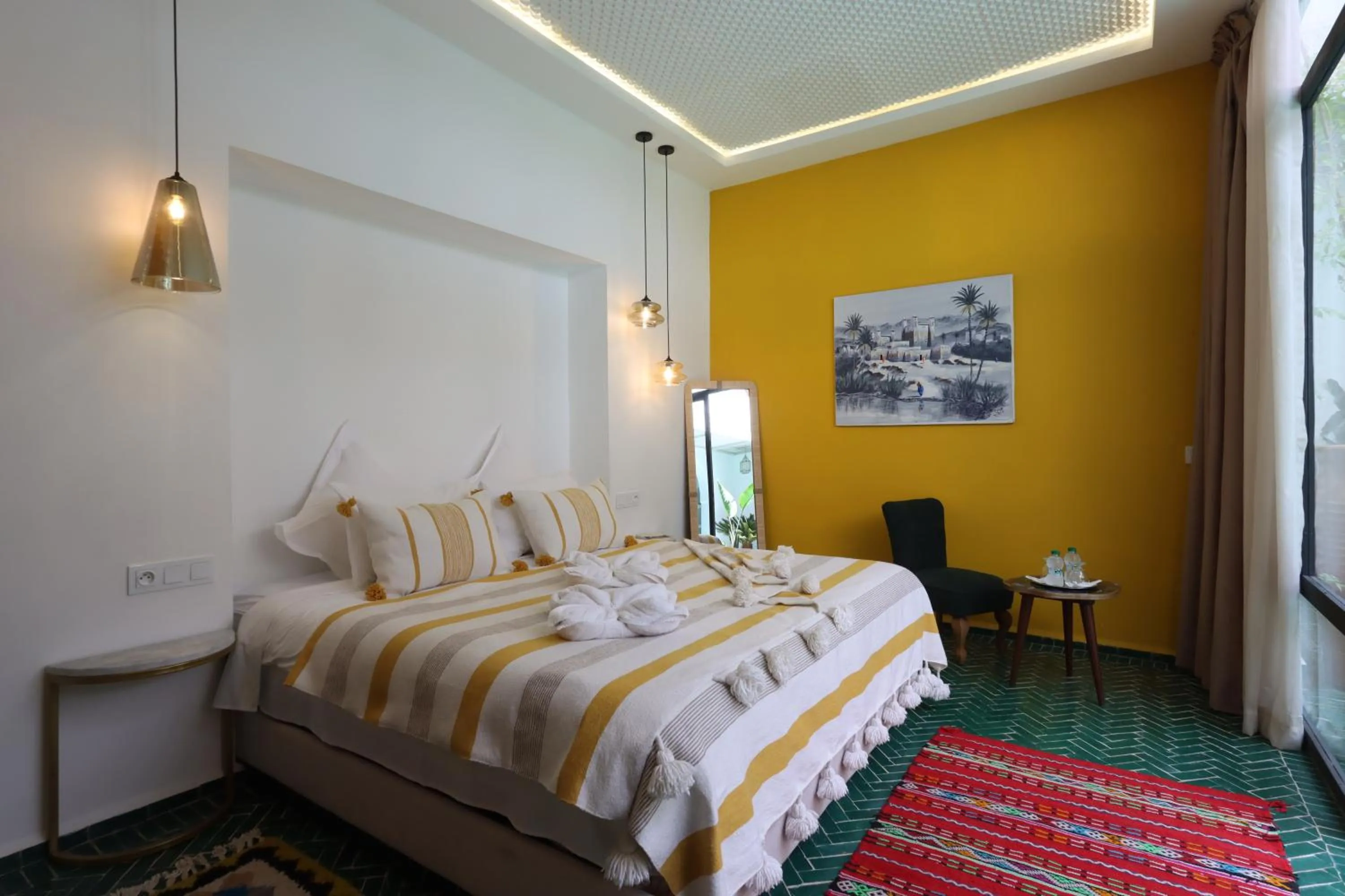 Bed in Riad Darchica