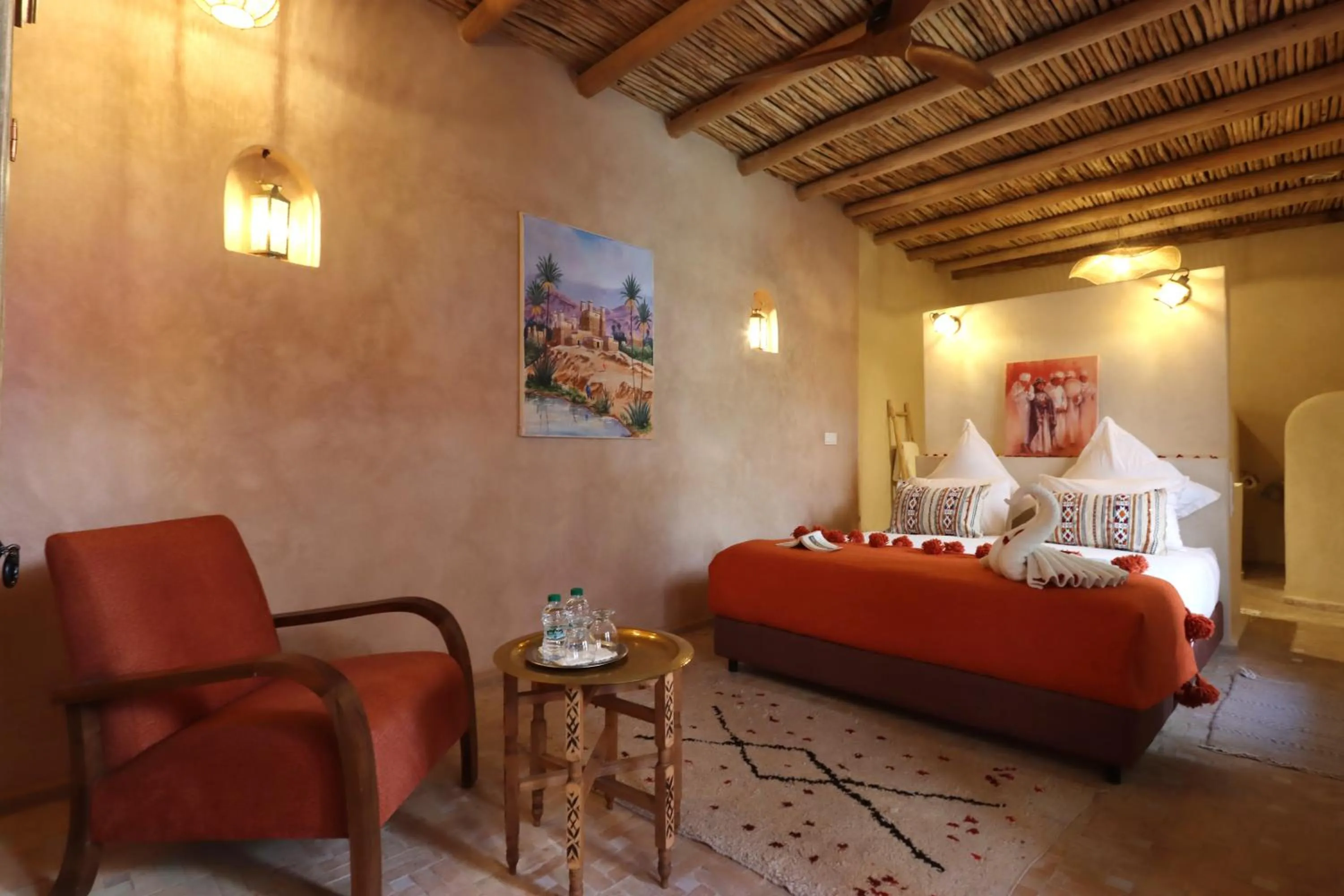 Bed in Riad Darchica