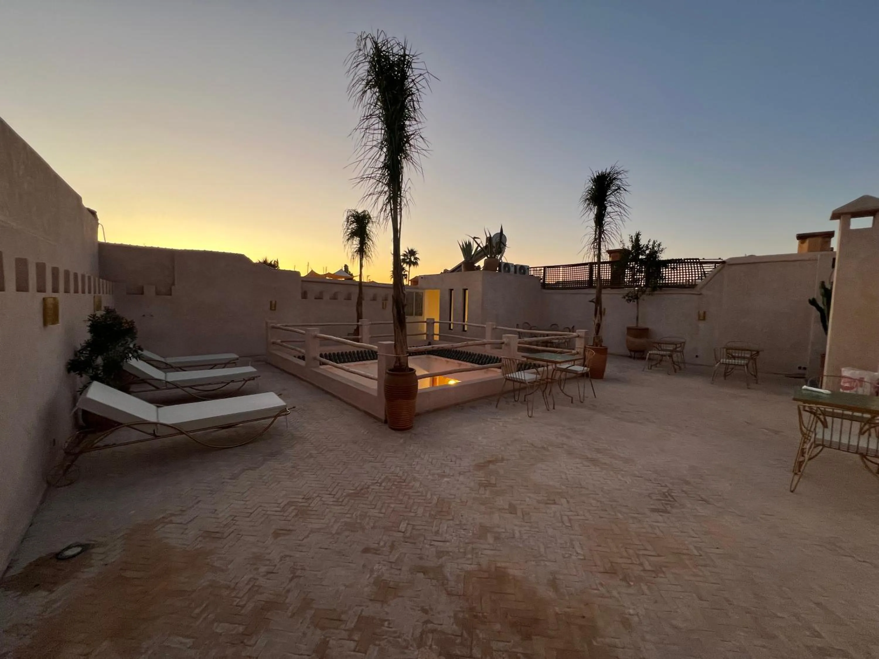Patio in Riad Darchica