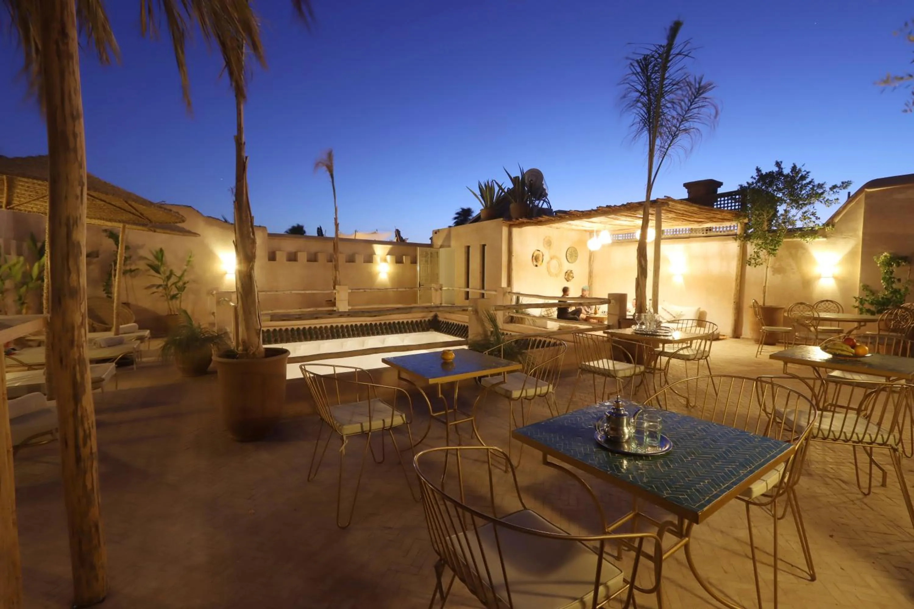 Patio in Riad Darchica