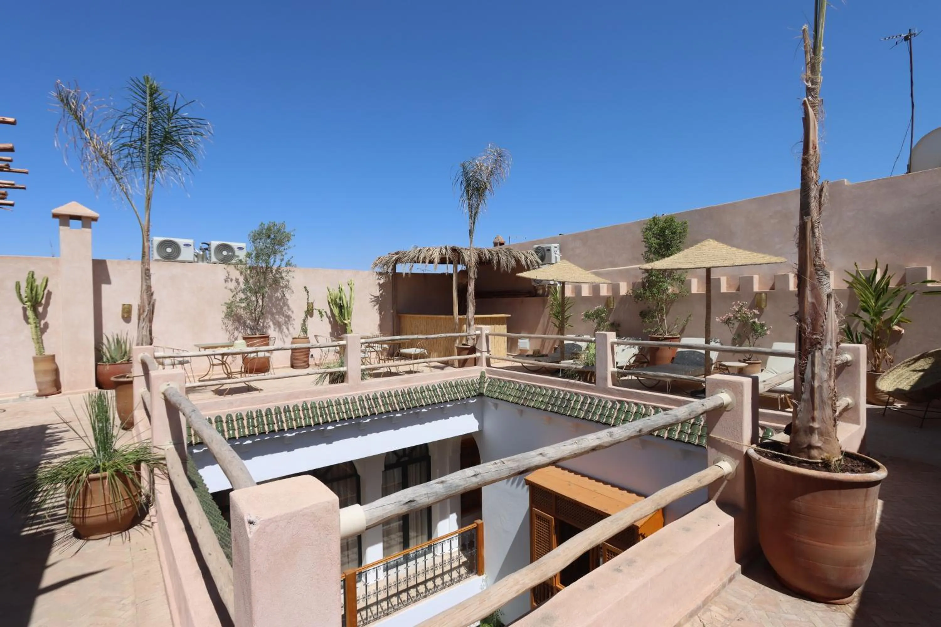 Patio in Riad Darchica