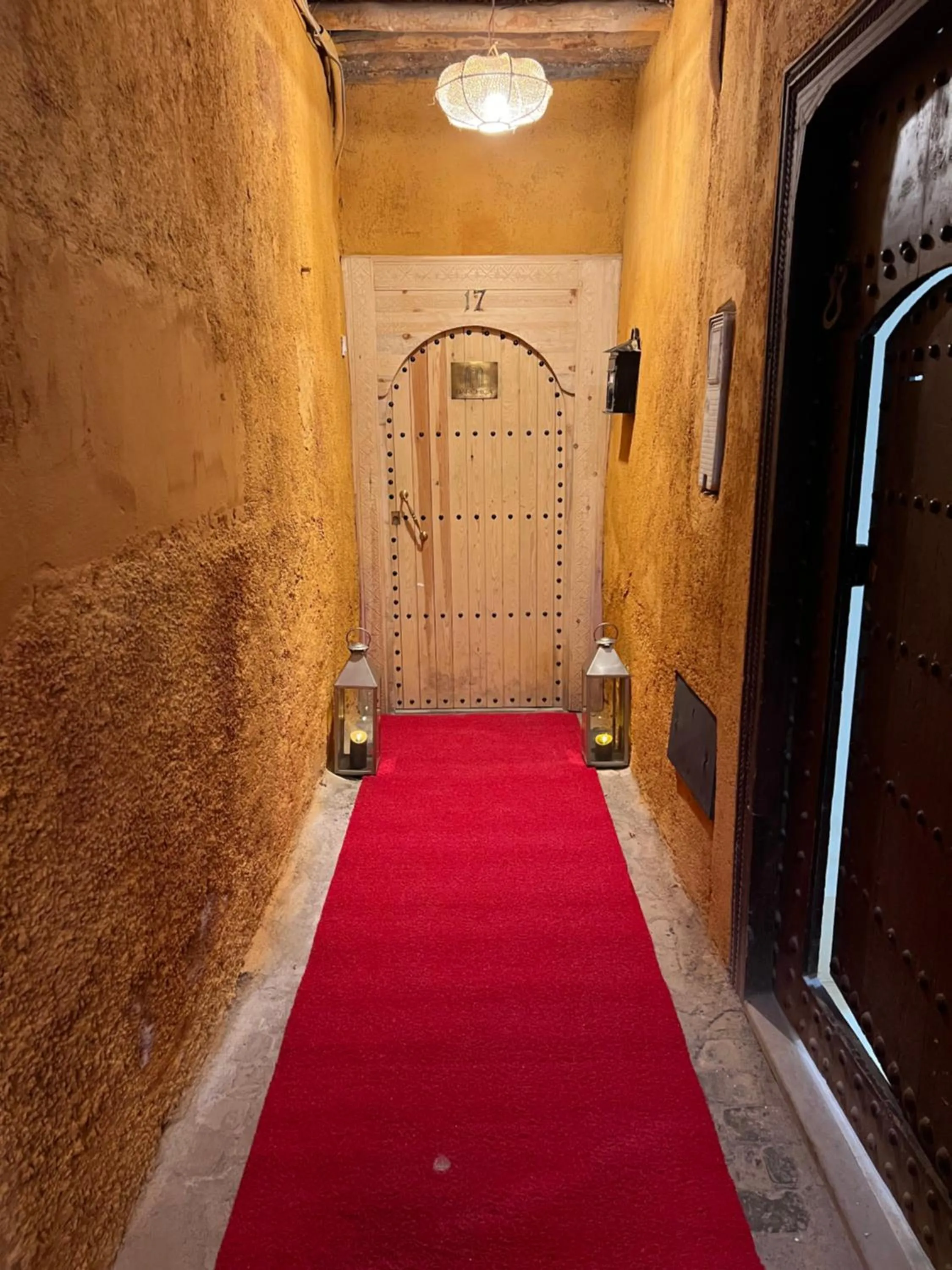 Facade/entrance in Riad Darchica