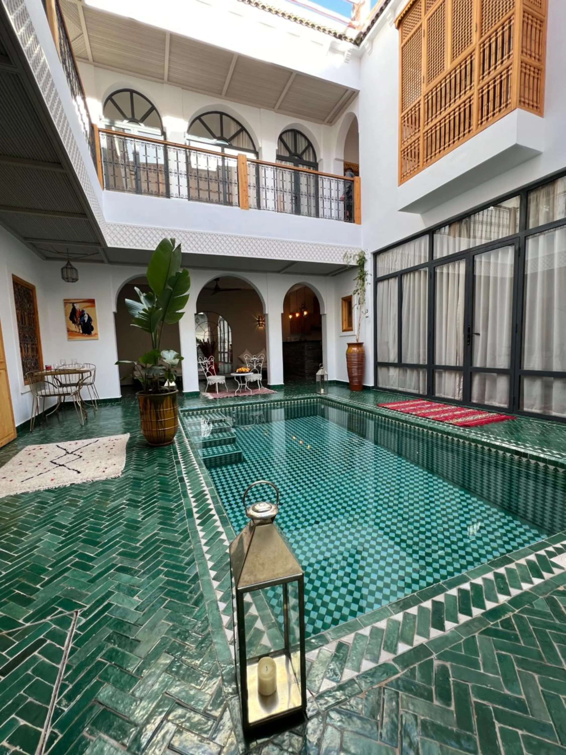 Swimming pool in Riad Darchica