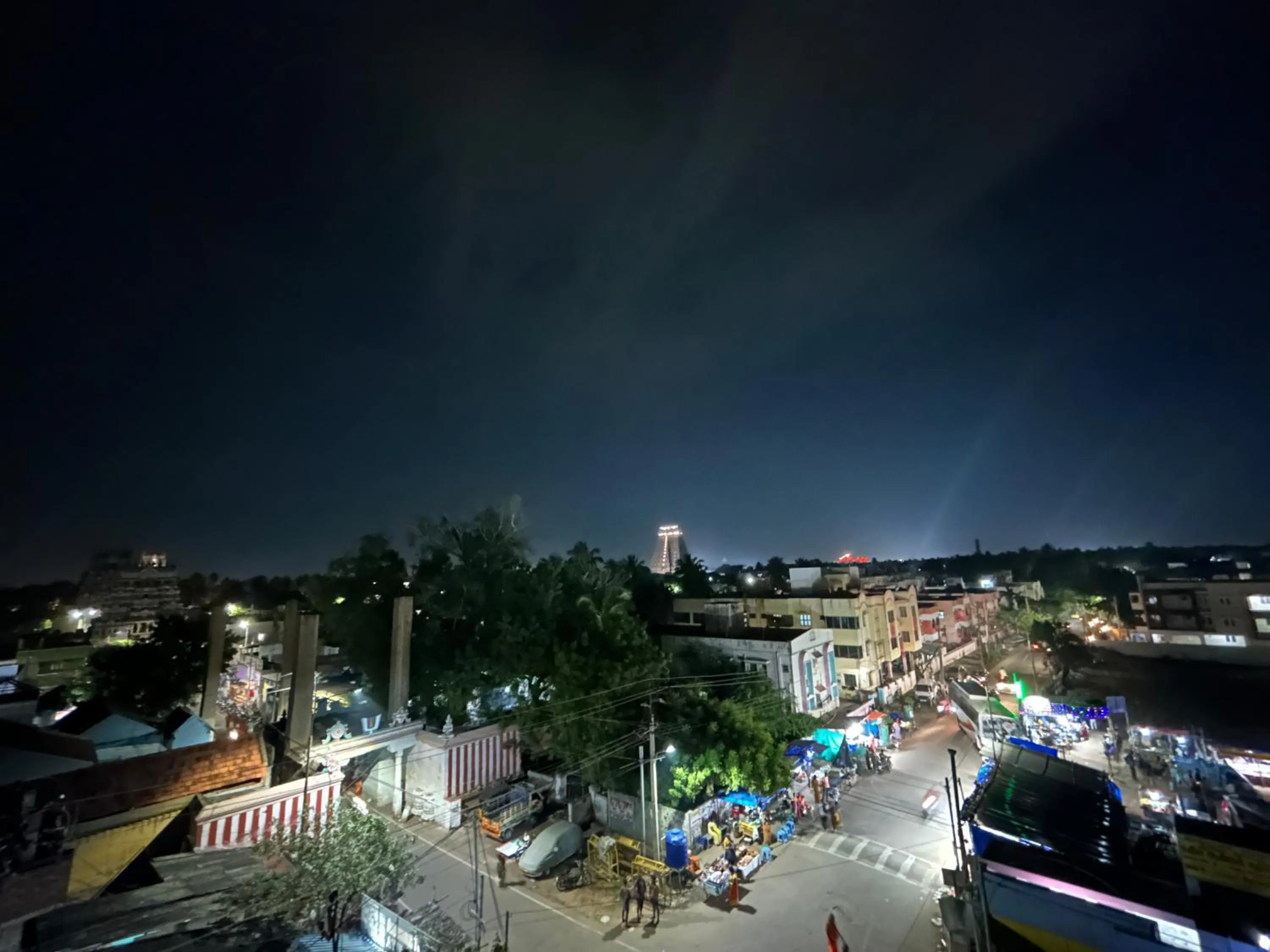 Street view in The Kaya Backpackers Rooms Srirangam