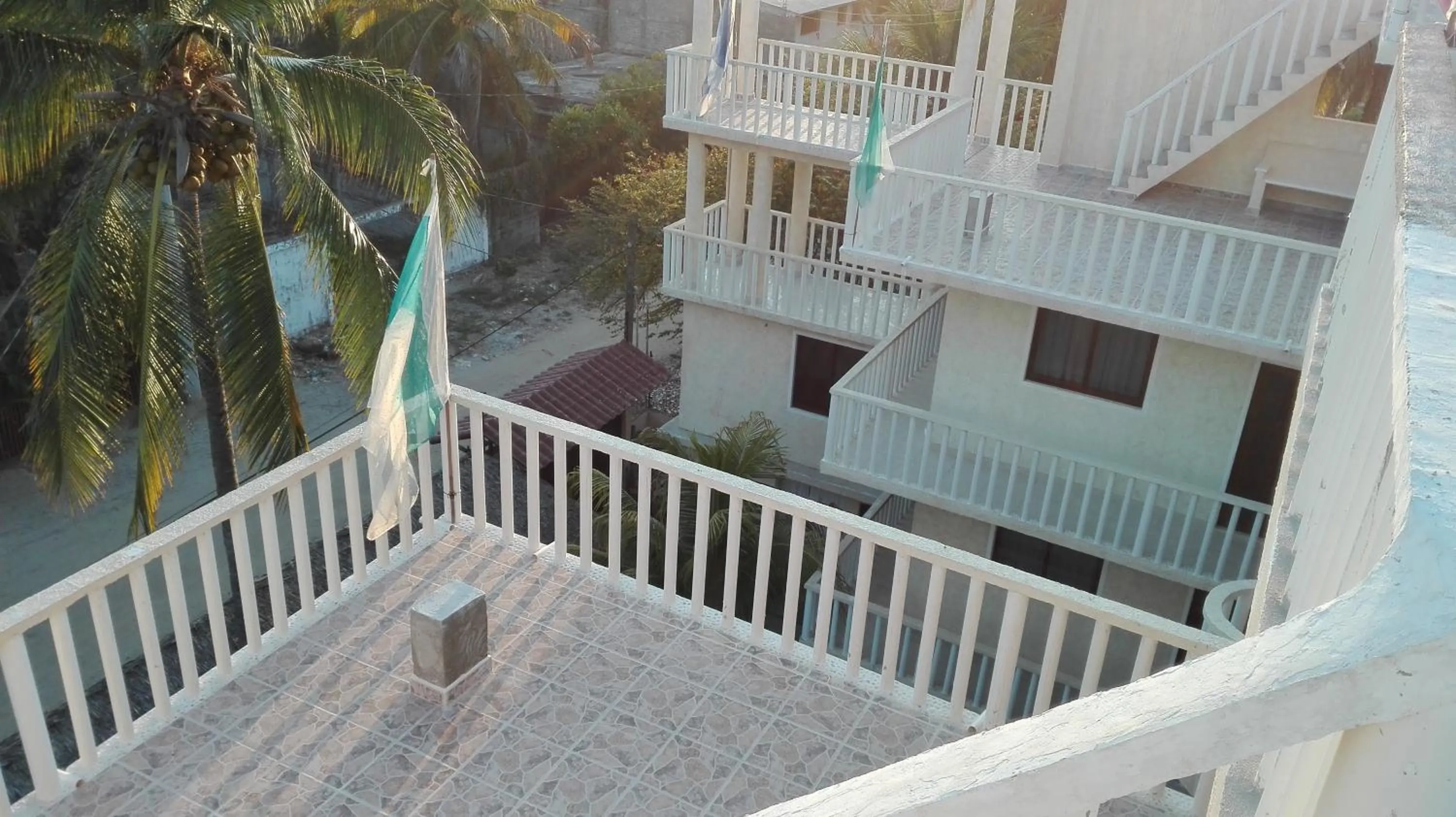 Balcony/Terrace in QUINTA DIAMANTE villas&hotel