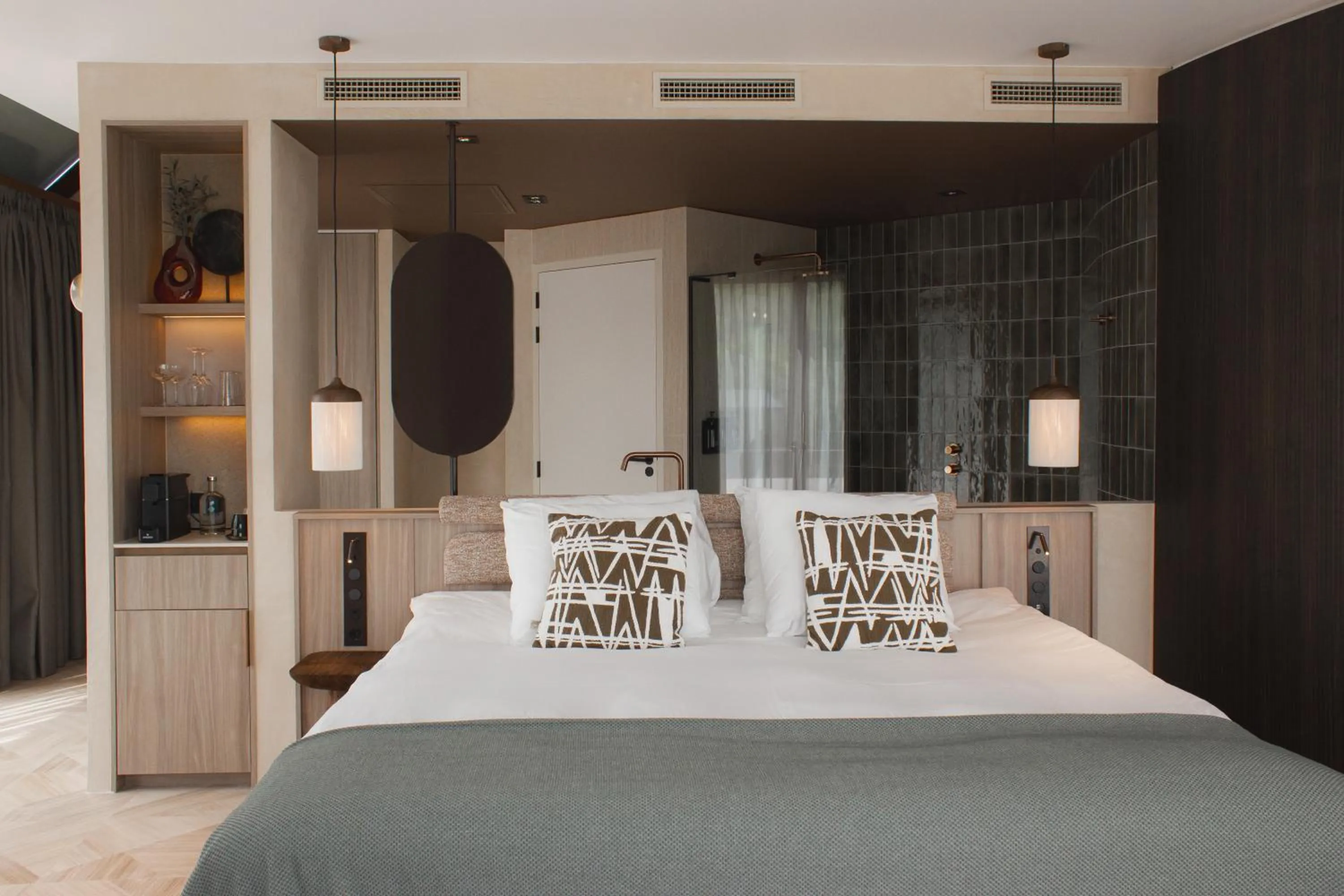 Bed in Wellnesshotel Thermae 2000