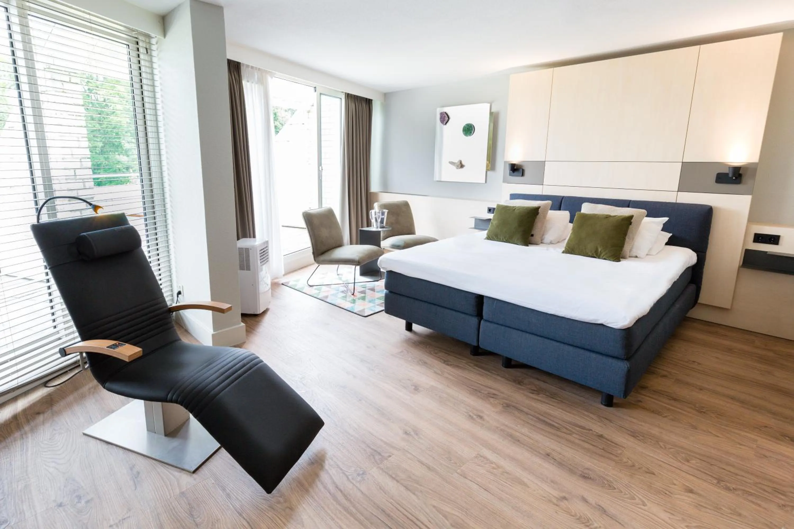 Bed in Wellnesshotel Thermae 2000