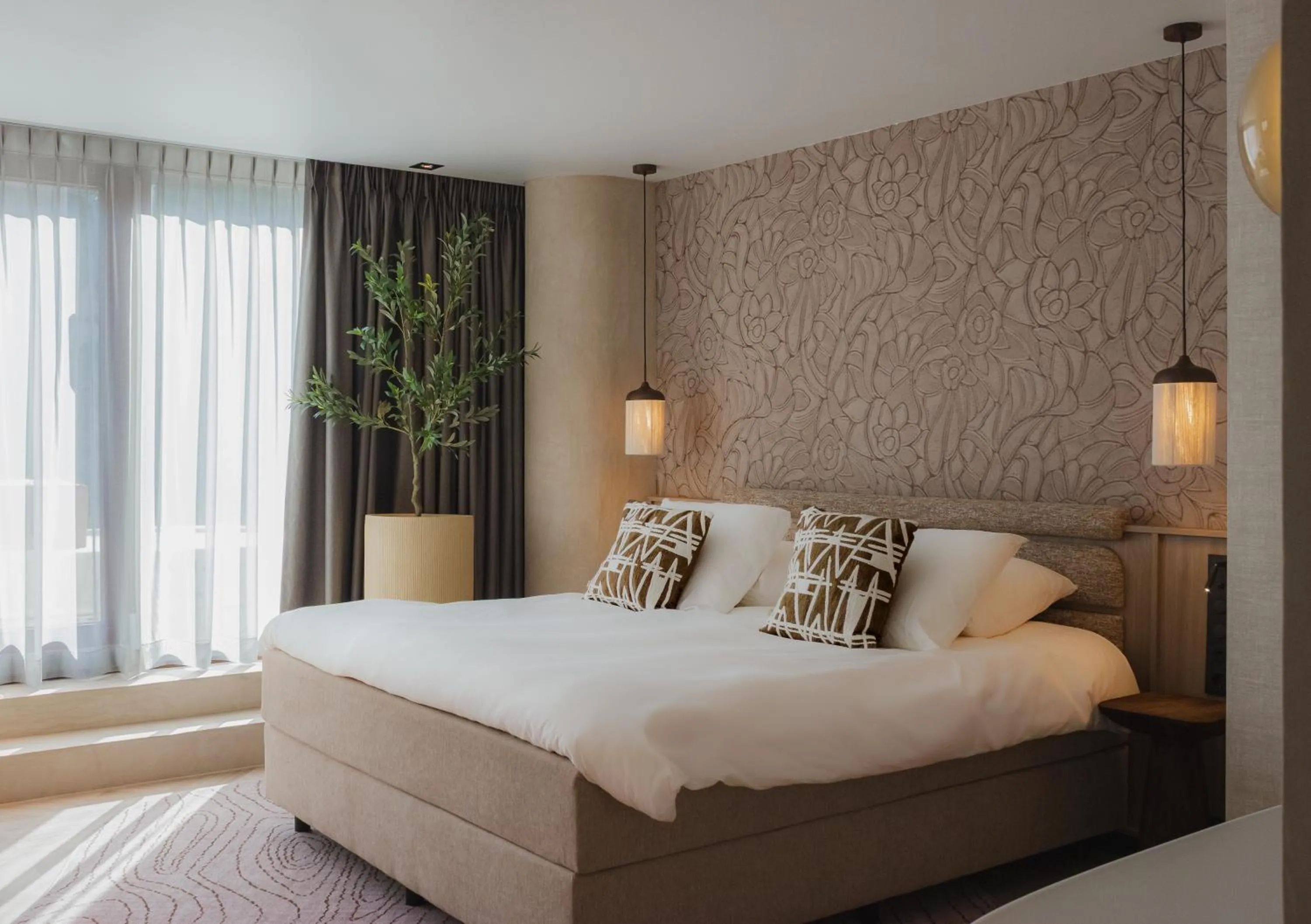 Bed in Wellnesshotel Thermae 2000