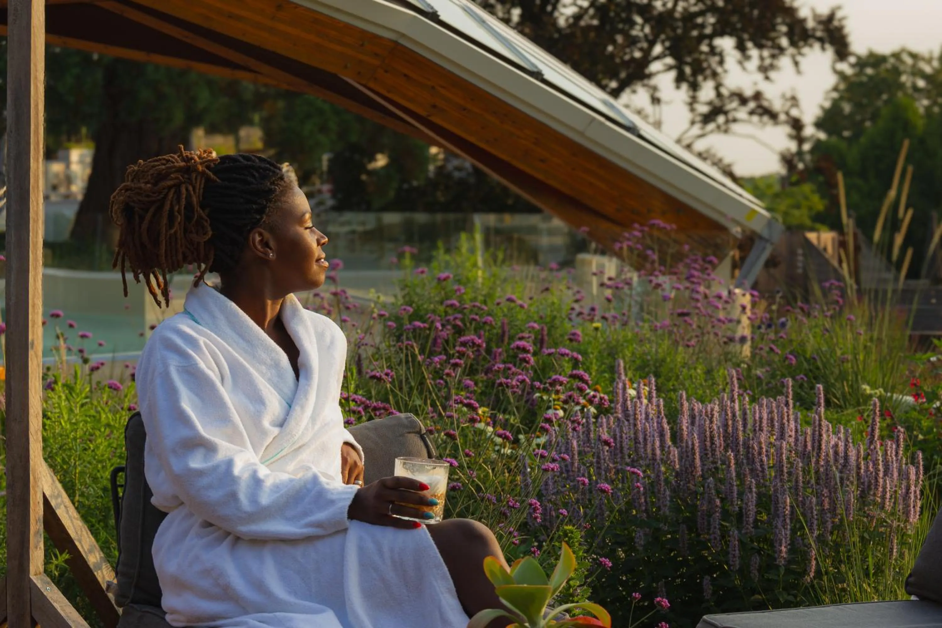 View (from property/room) in Wellnesshotel Thermae 2000