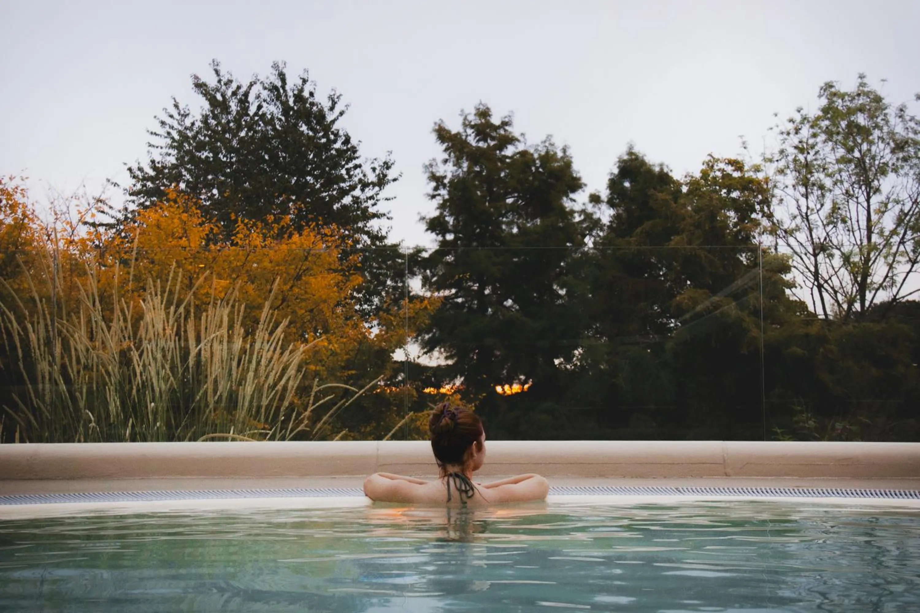 Swimming pool in Wellnesshotel Thermae 2000
