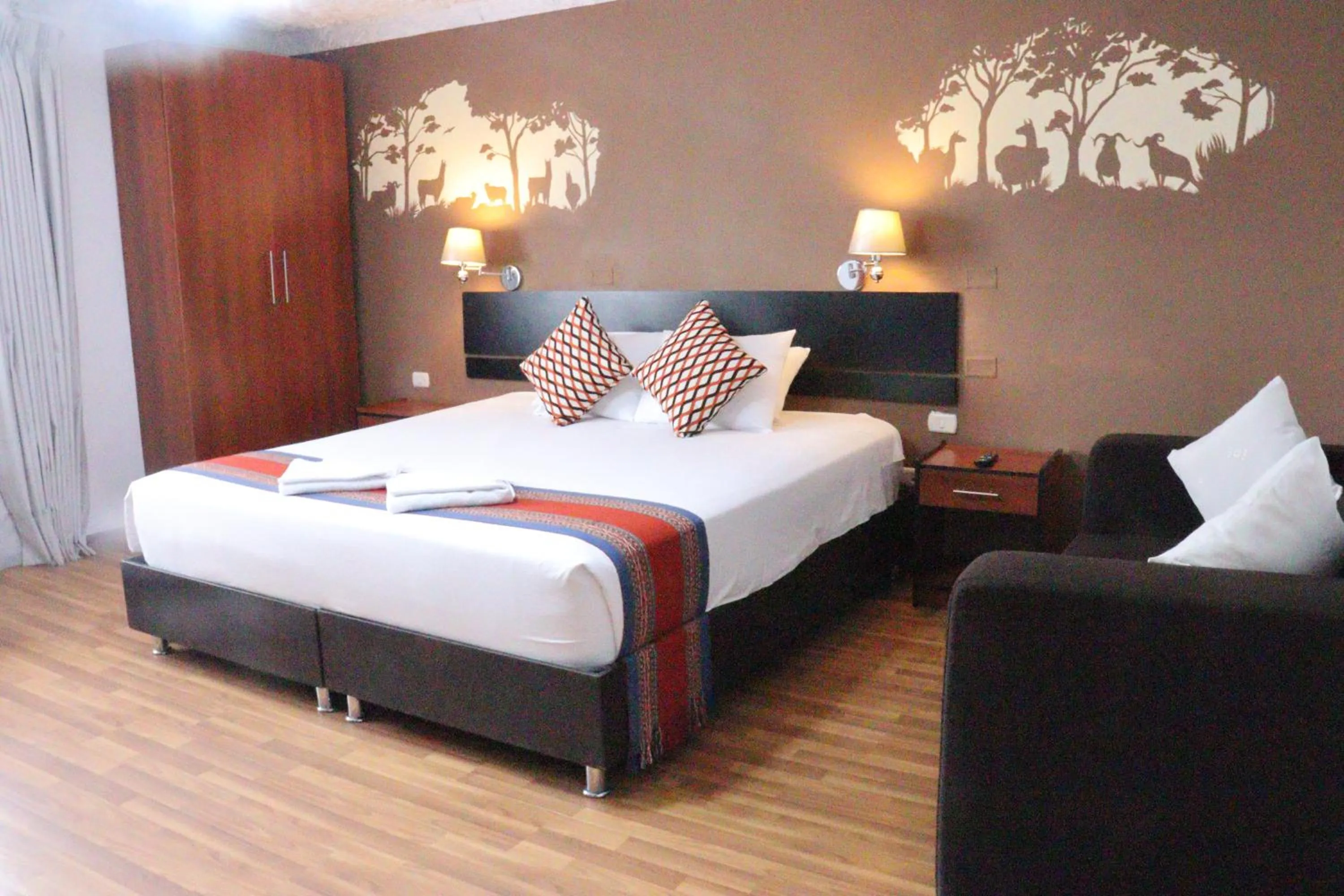 Photo of the whole room in La Casona de Rimacpampa