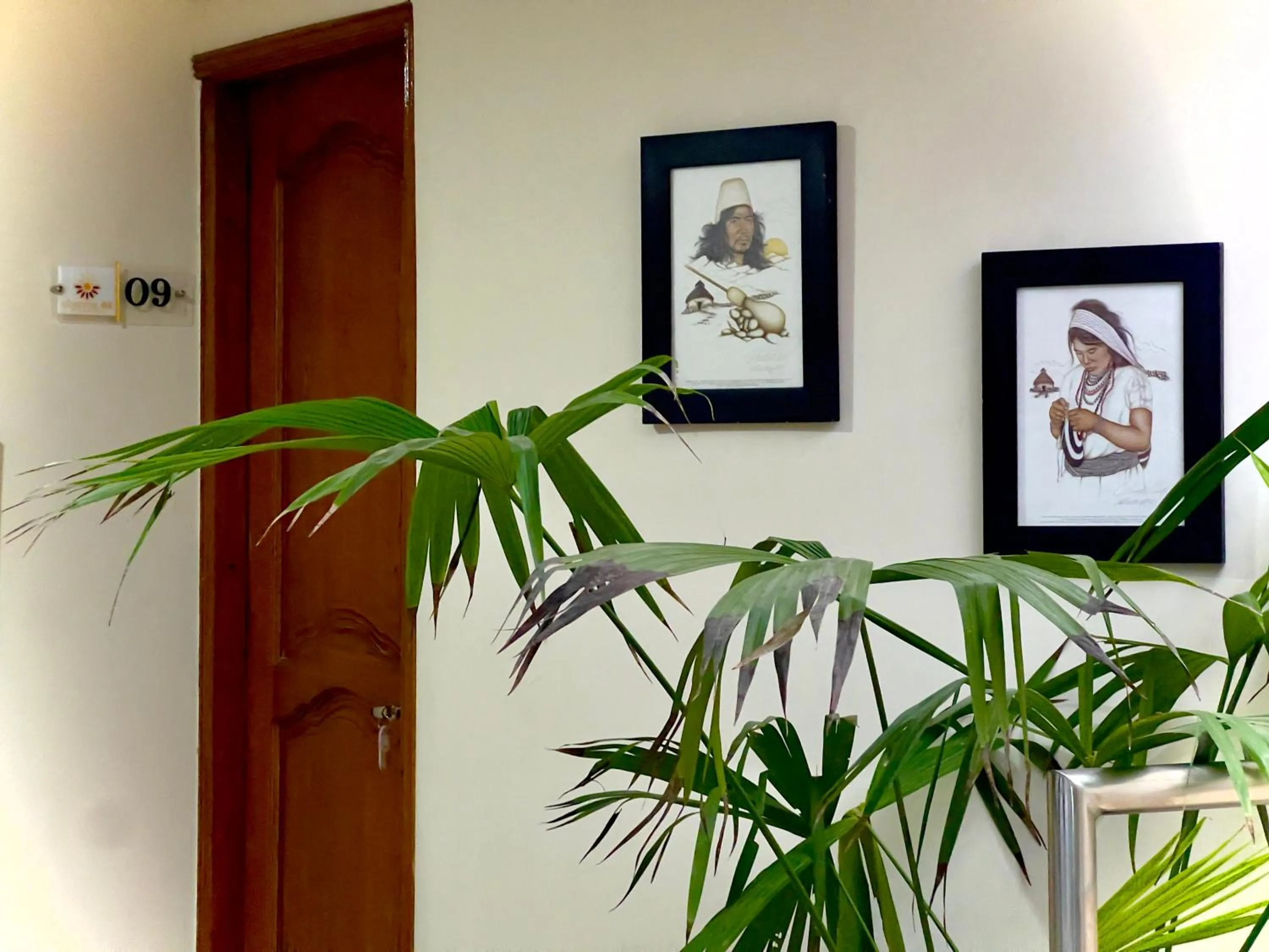 Decorative detail in Charme 64 Hotel Boutique