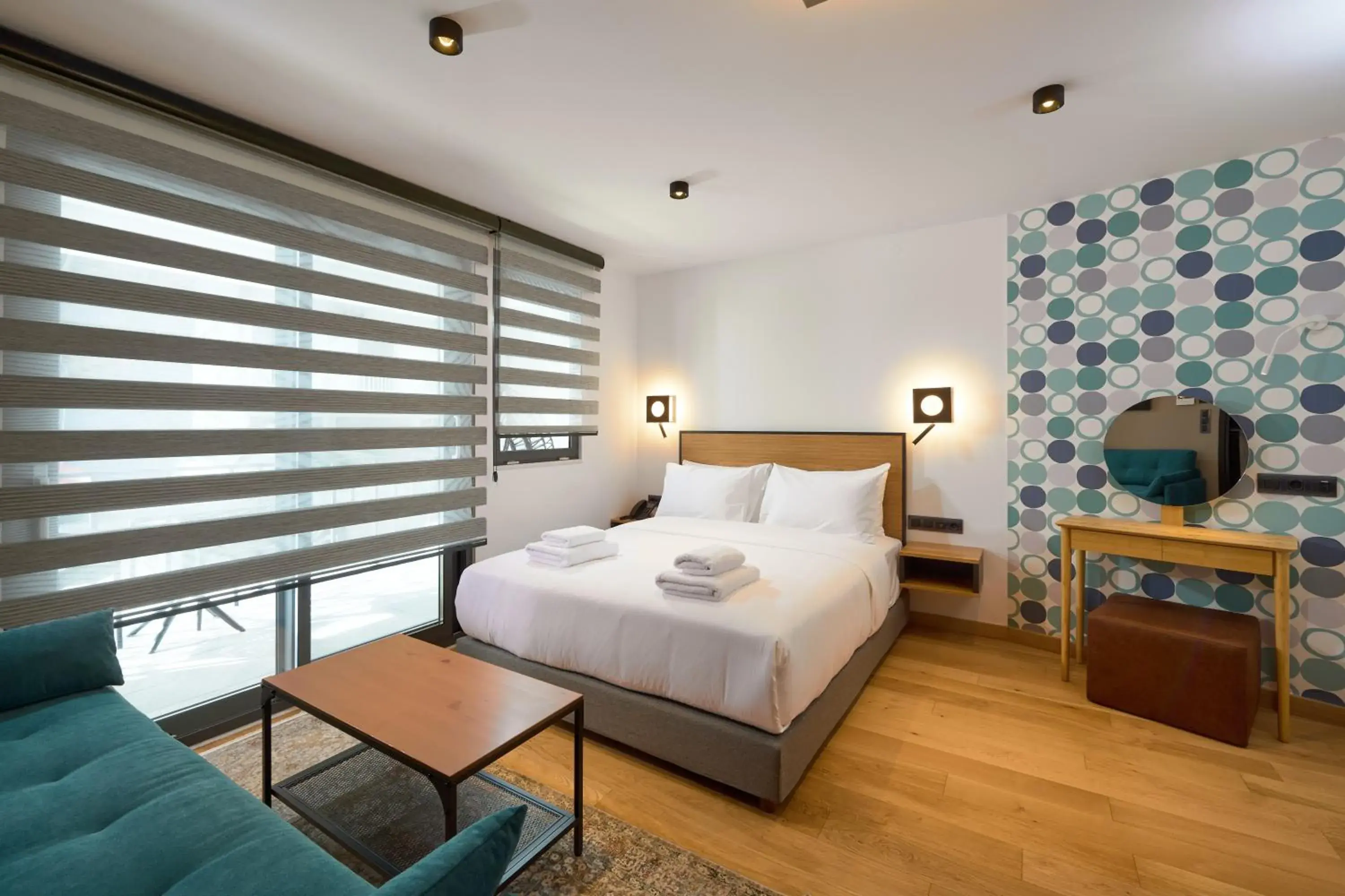 Standard Double Room on Ground Floor in SIGMA Suites Hotel Standard Double Room on Ground Floor in SIGMA Suites Hotel