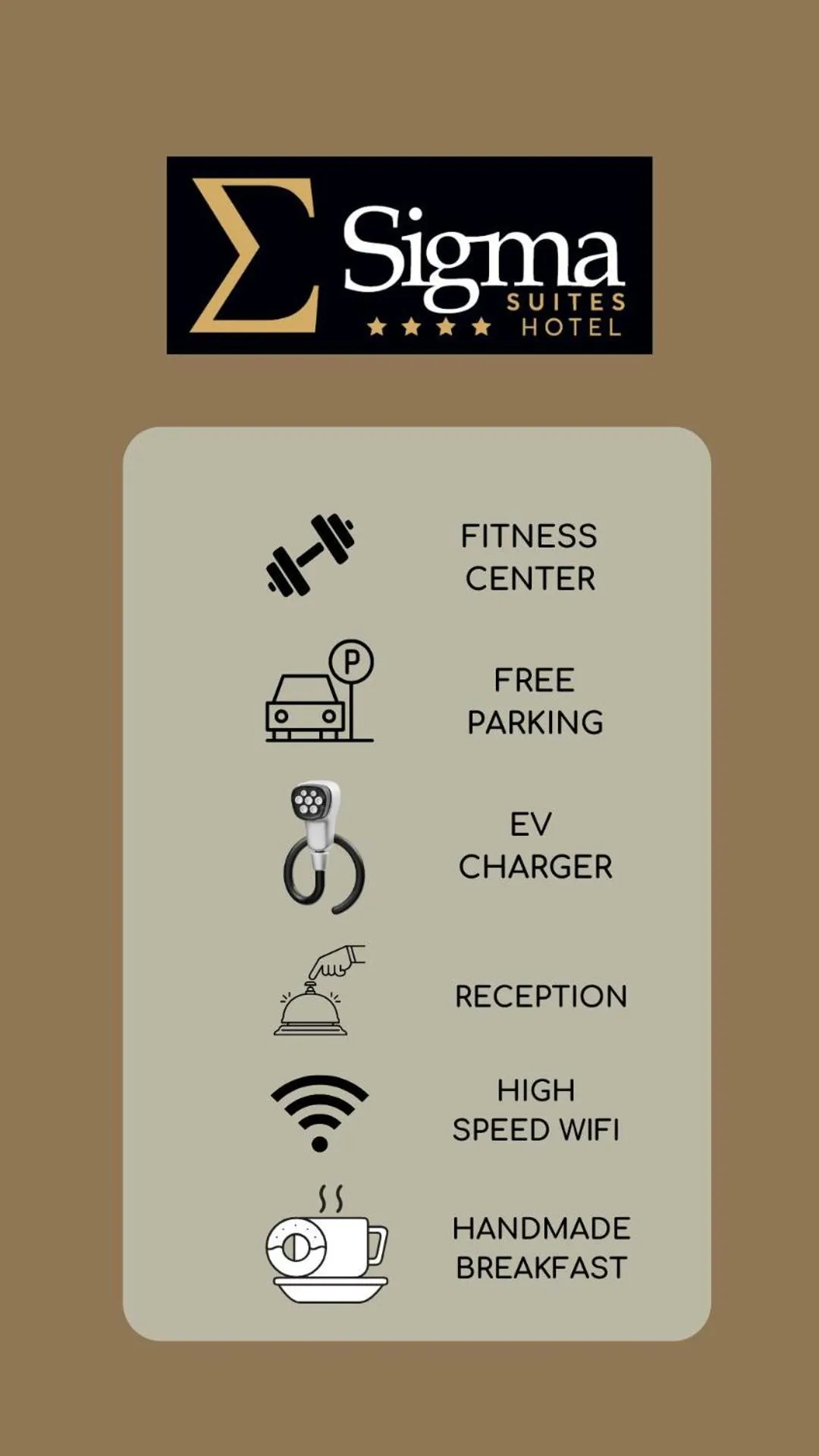 Property building in SIGMA Suites Hotel