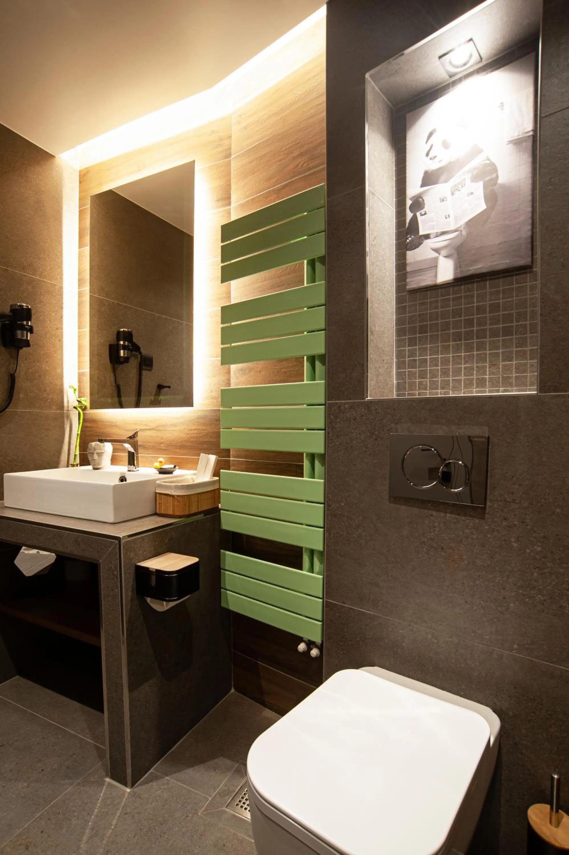 Bathroom in SIGMA Suites Hotel