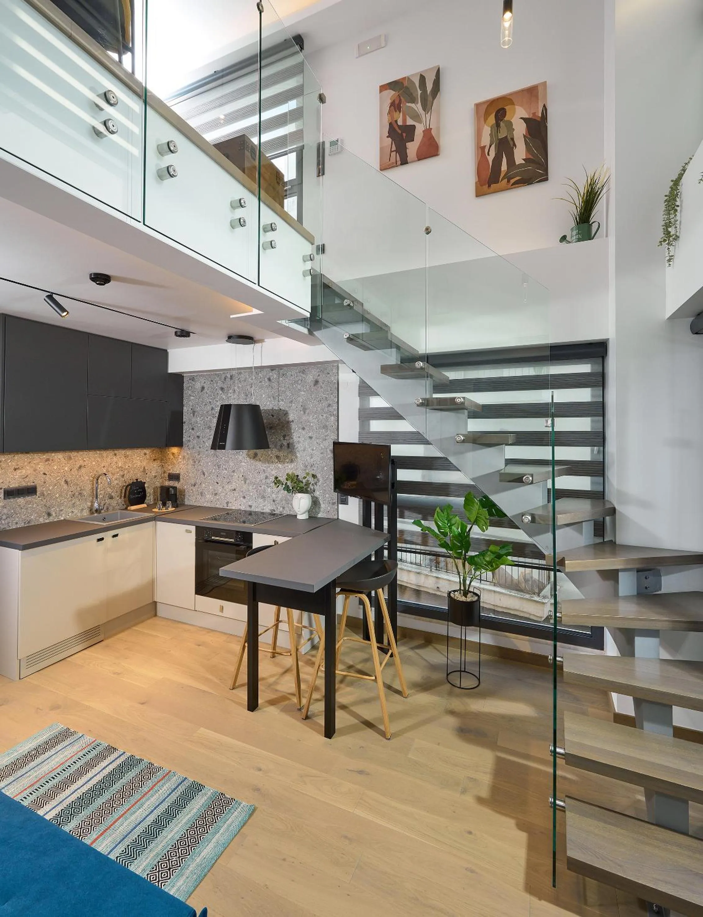 Kitchen or kitchenette in SIGMA Suites Hotel