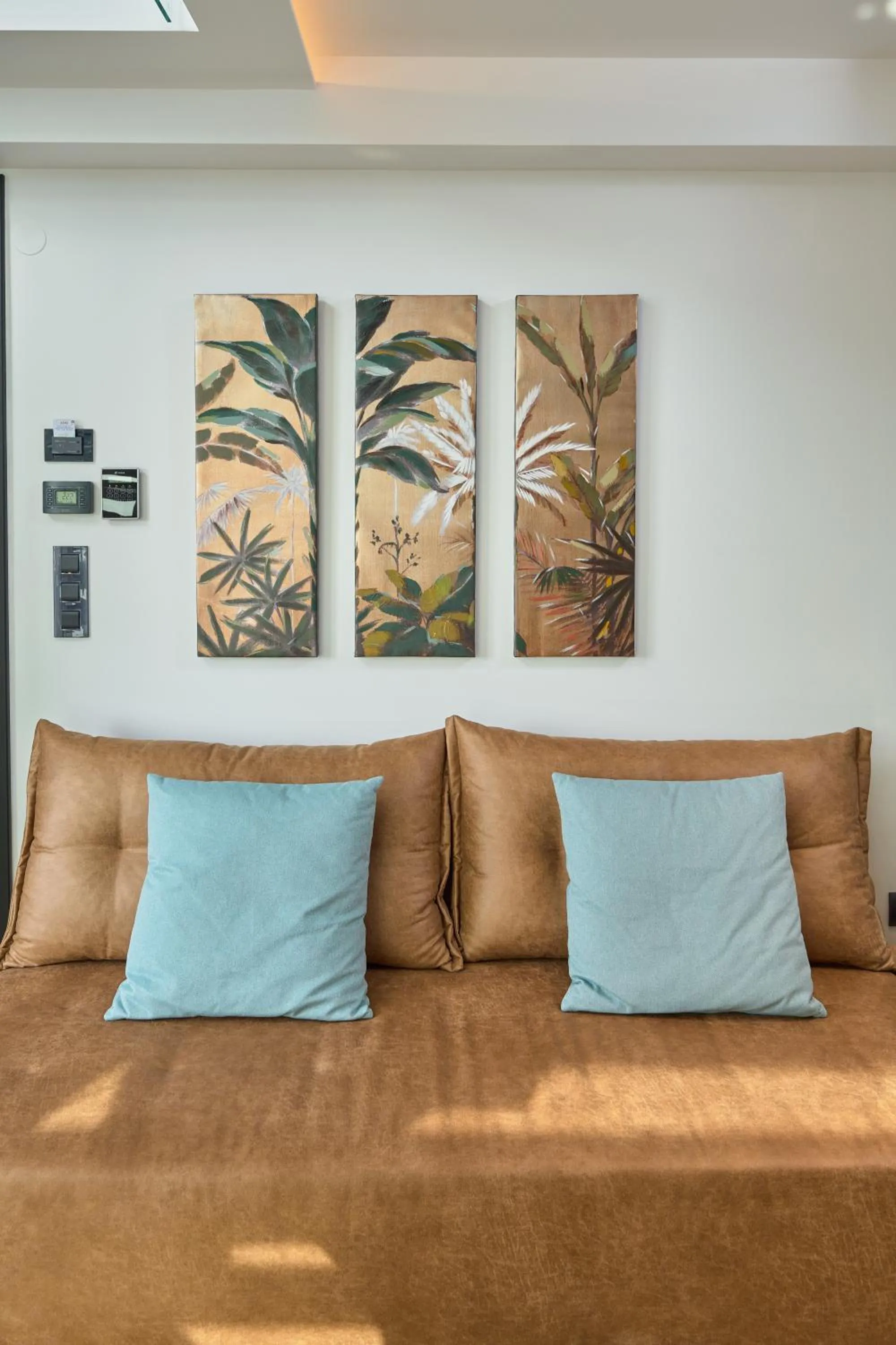 Seating area in SIGMA Suites Hotel