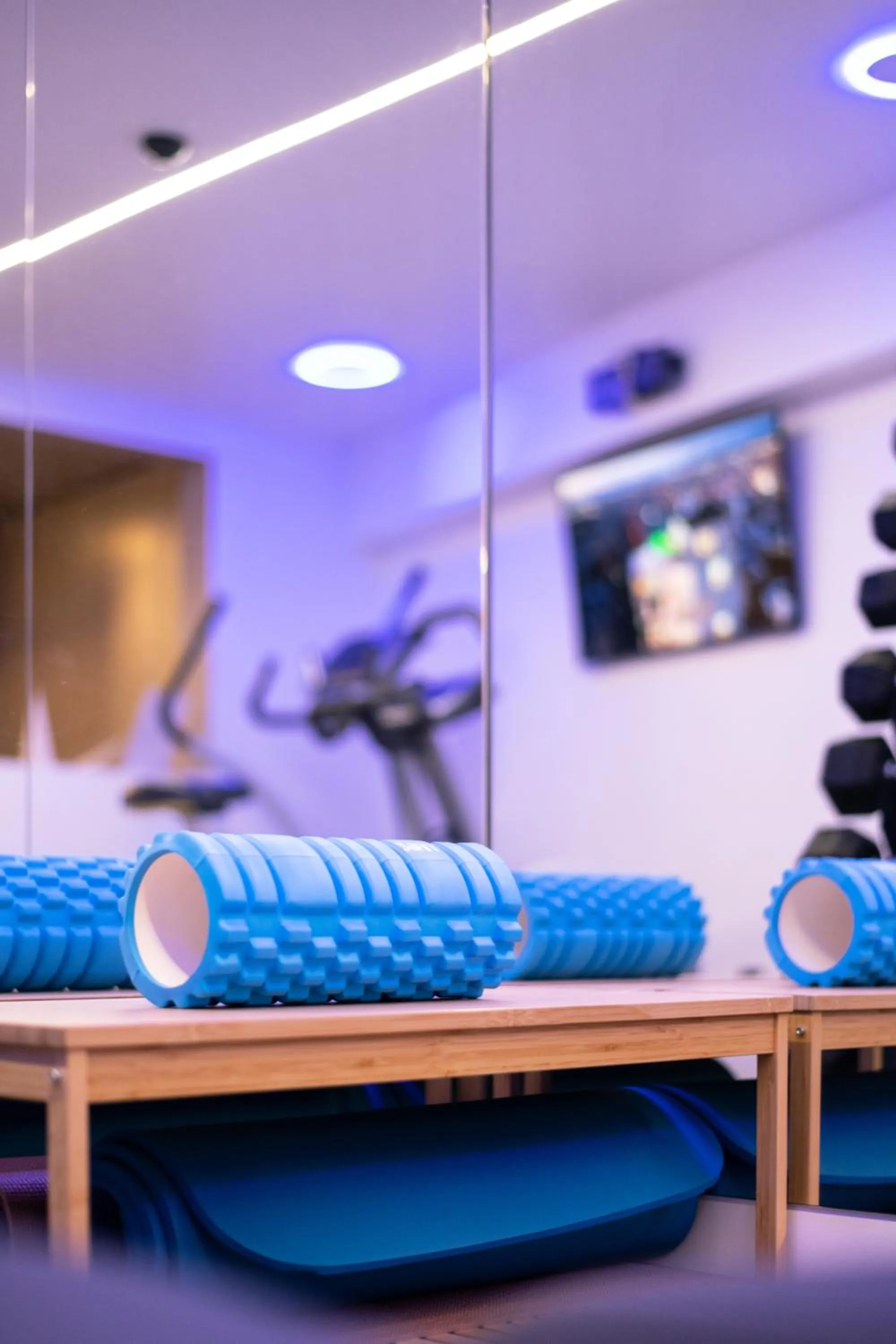 Fitness centre/facilities in SIGMA Suites Hotel