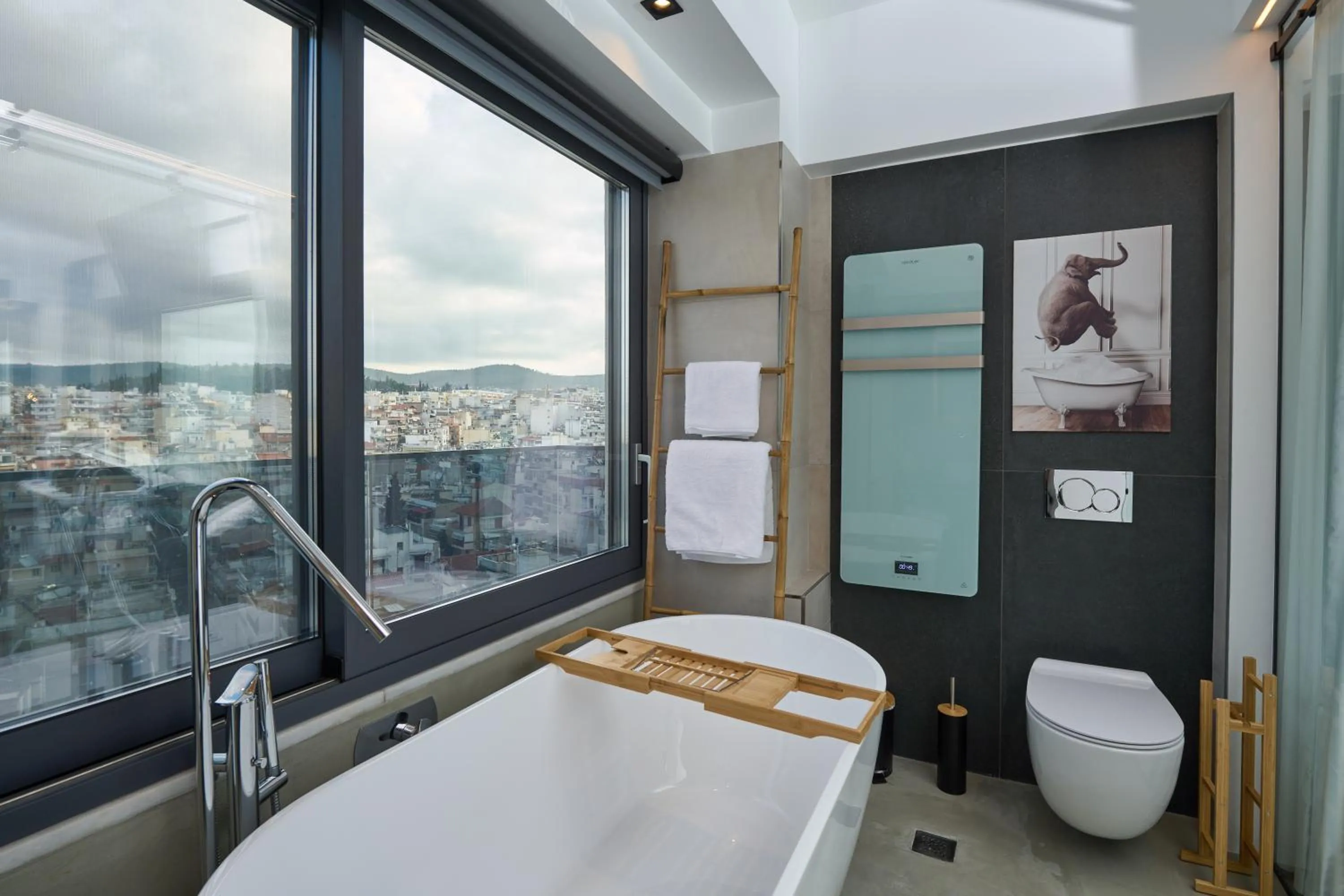 Bathroom in SIGMA Suites Hotel