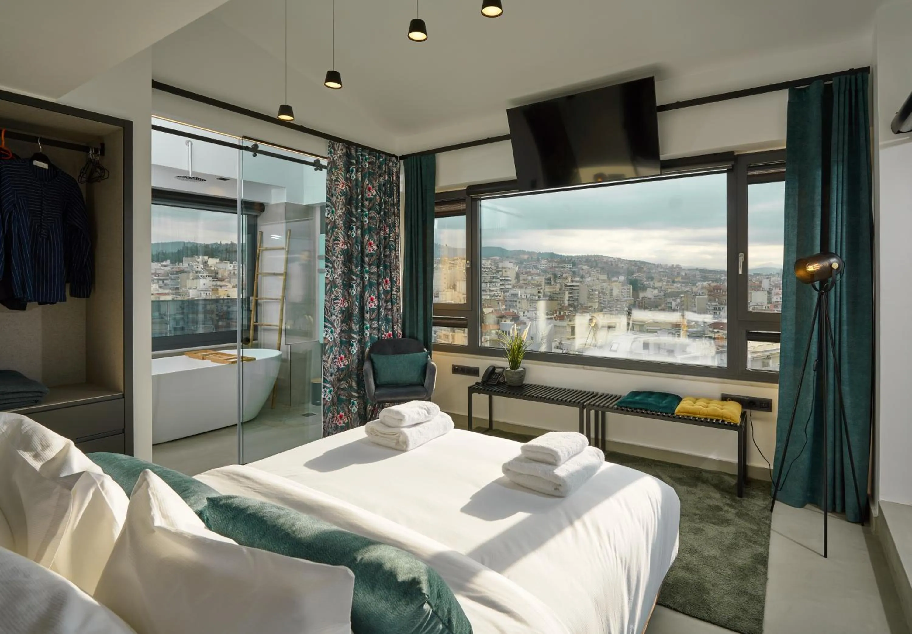 Bedroom, Bed in SIGMA Suites Hotel