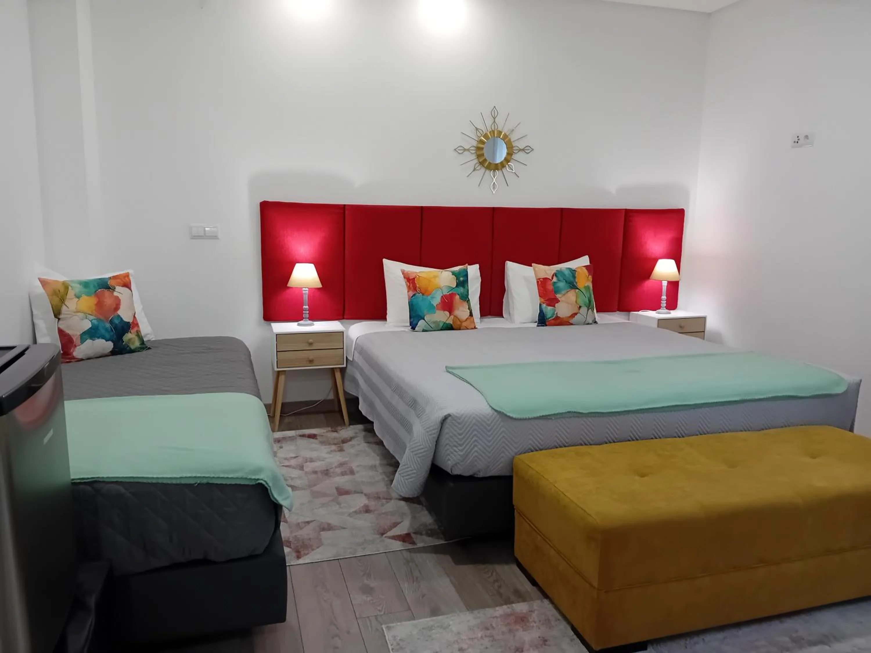 Bed in Garden House Fundão