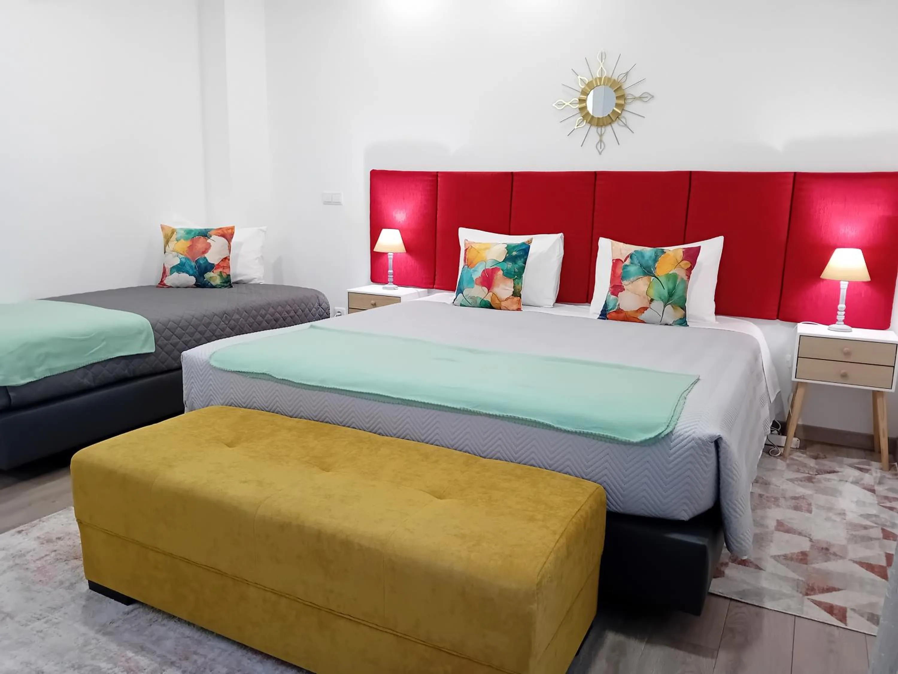 Bed in Garden House Fundão