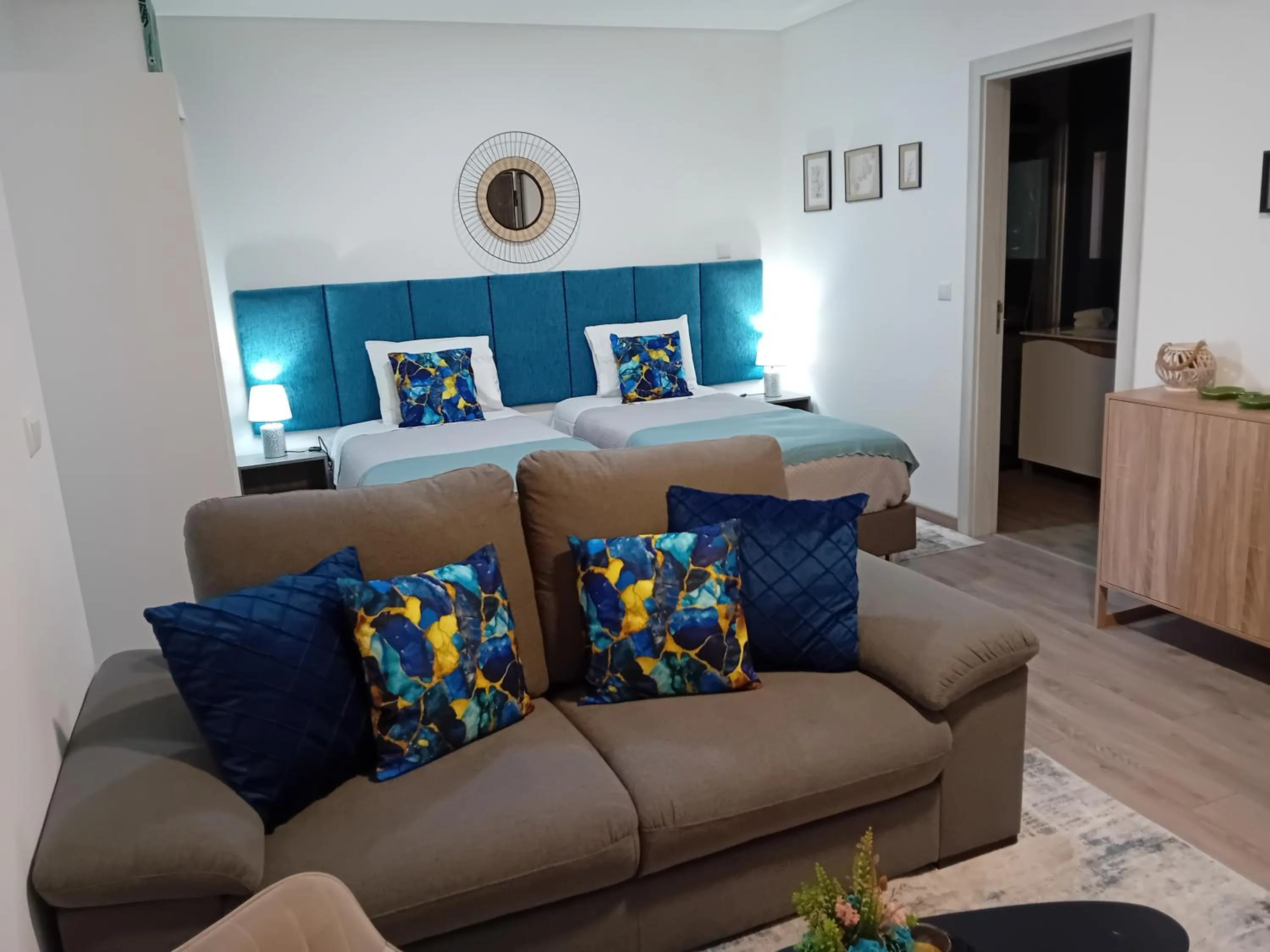 Bed in Garden House Fundão