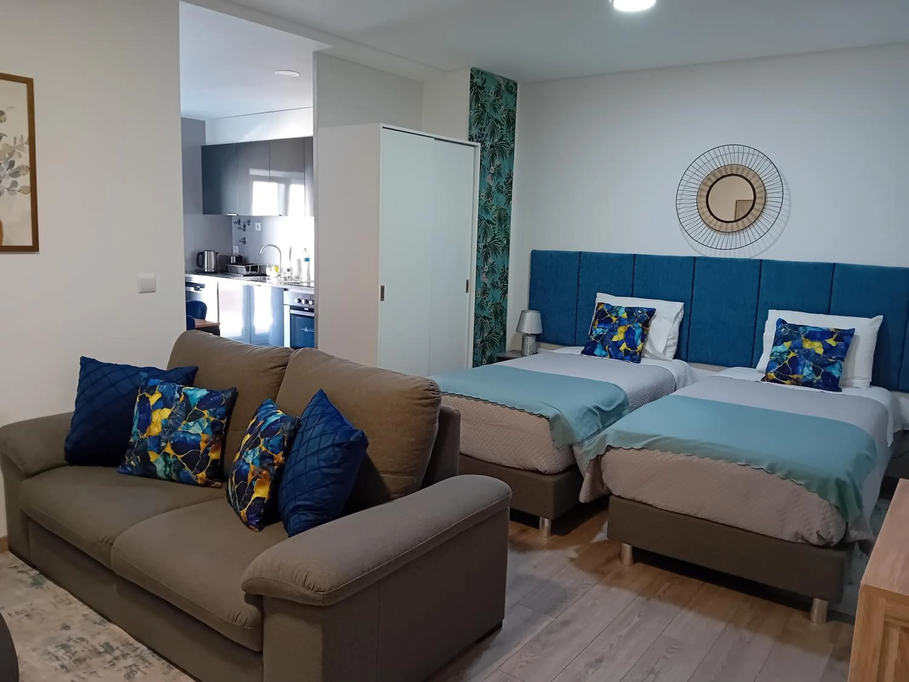 Bed in Garden House Fundão